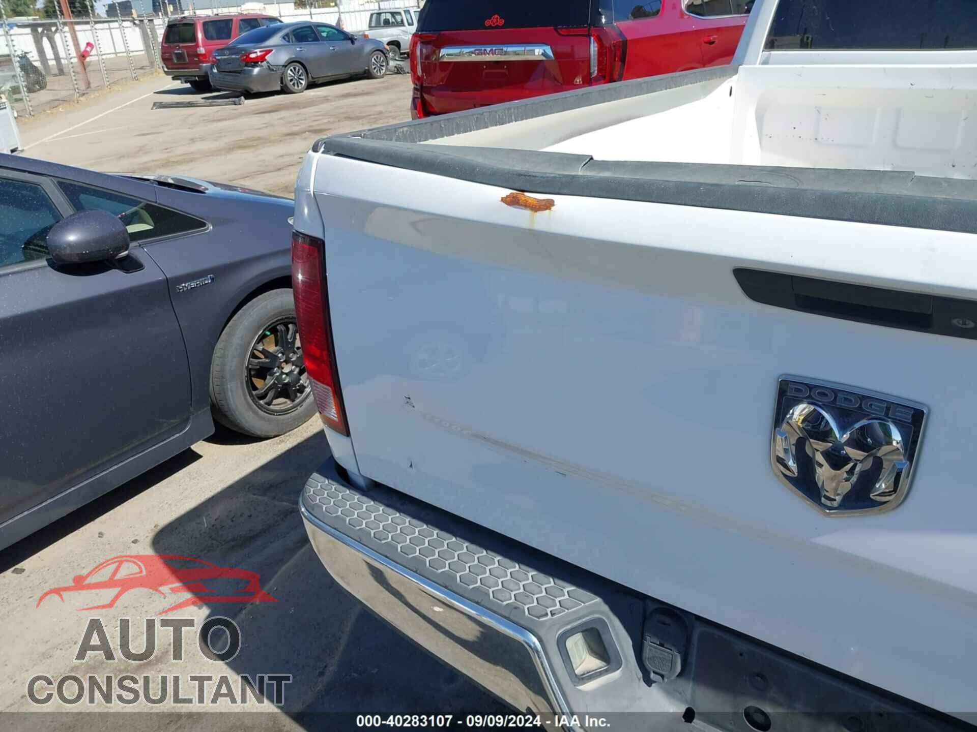 DODGE RAM 1500 2010 - 1D7RB1GP8AS138536