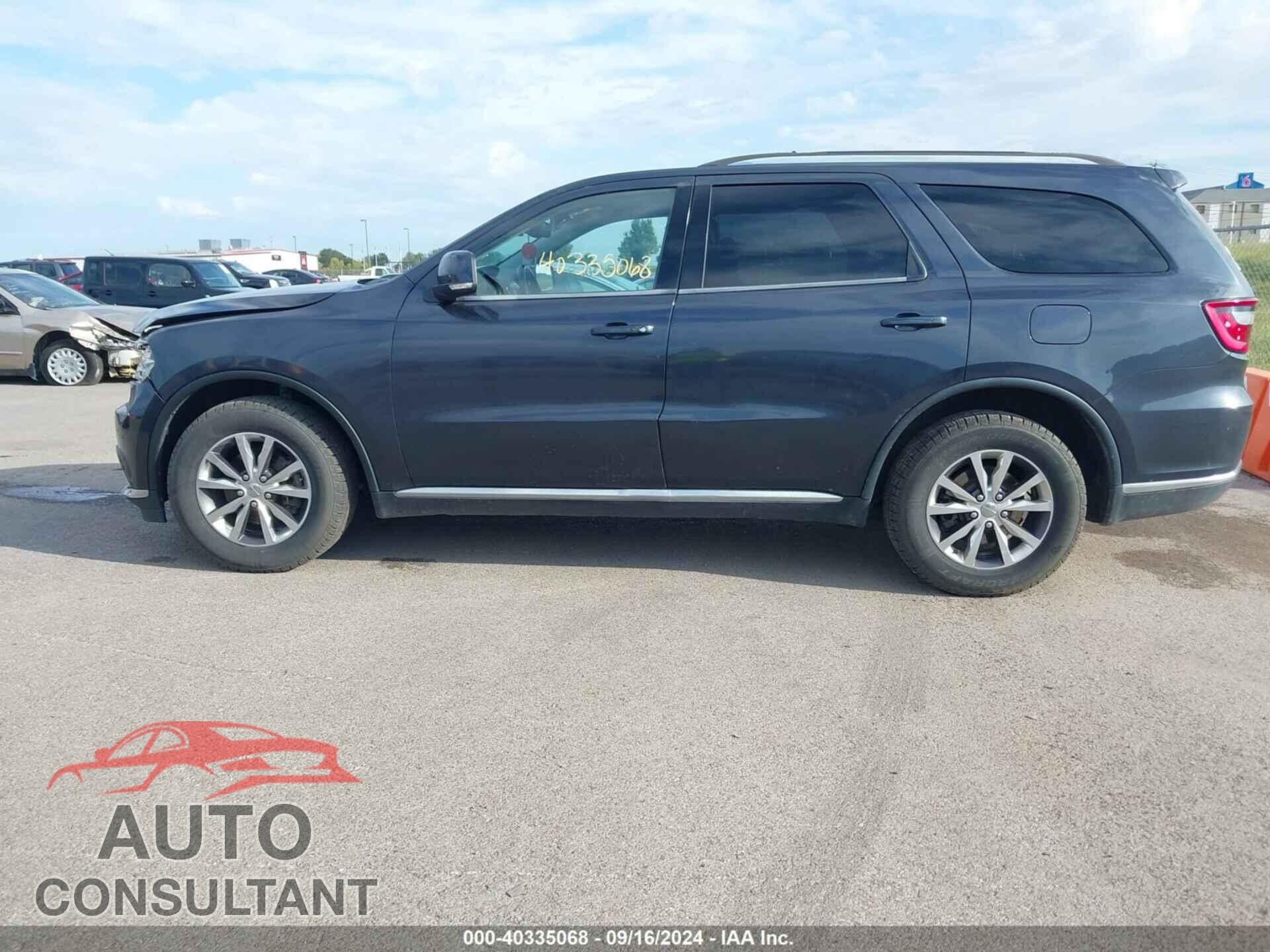 DODGE DURANGO 2016 - 1C4RDJDG6GC412828