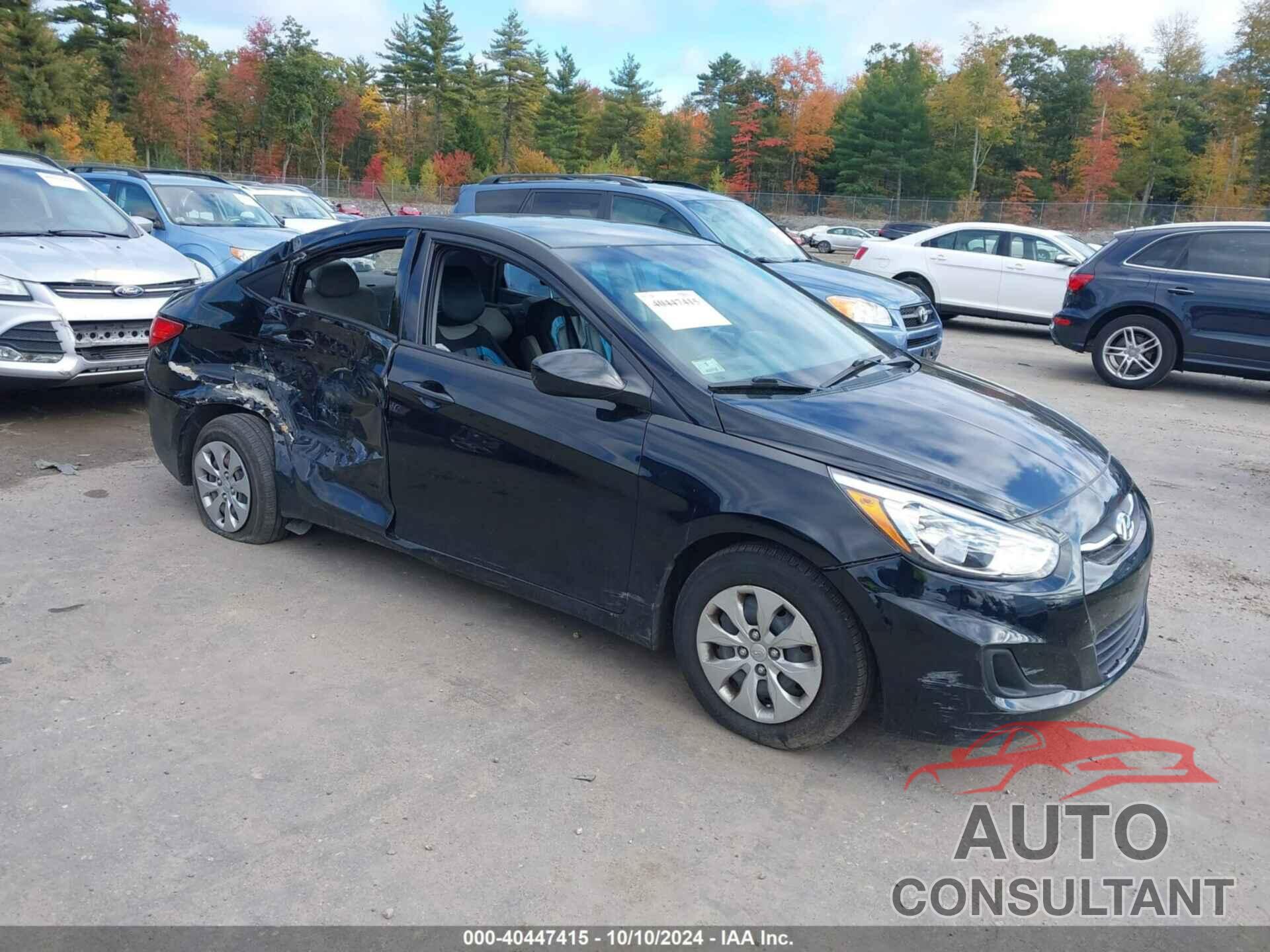 HYUNDAI ACCENT 2017 - KMHCT4AEXHU287434