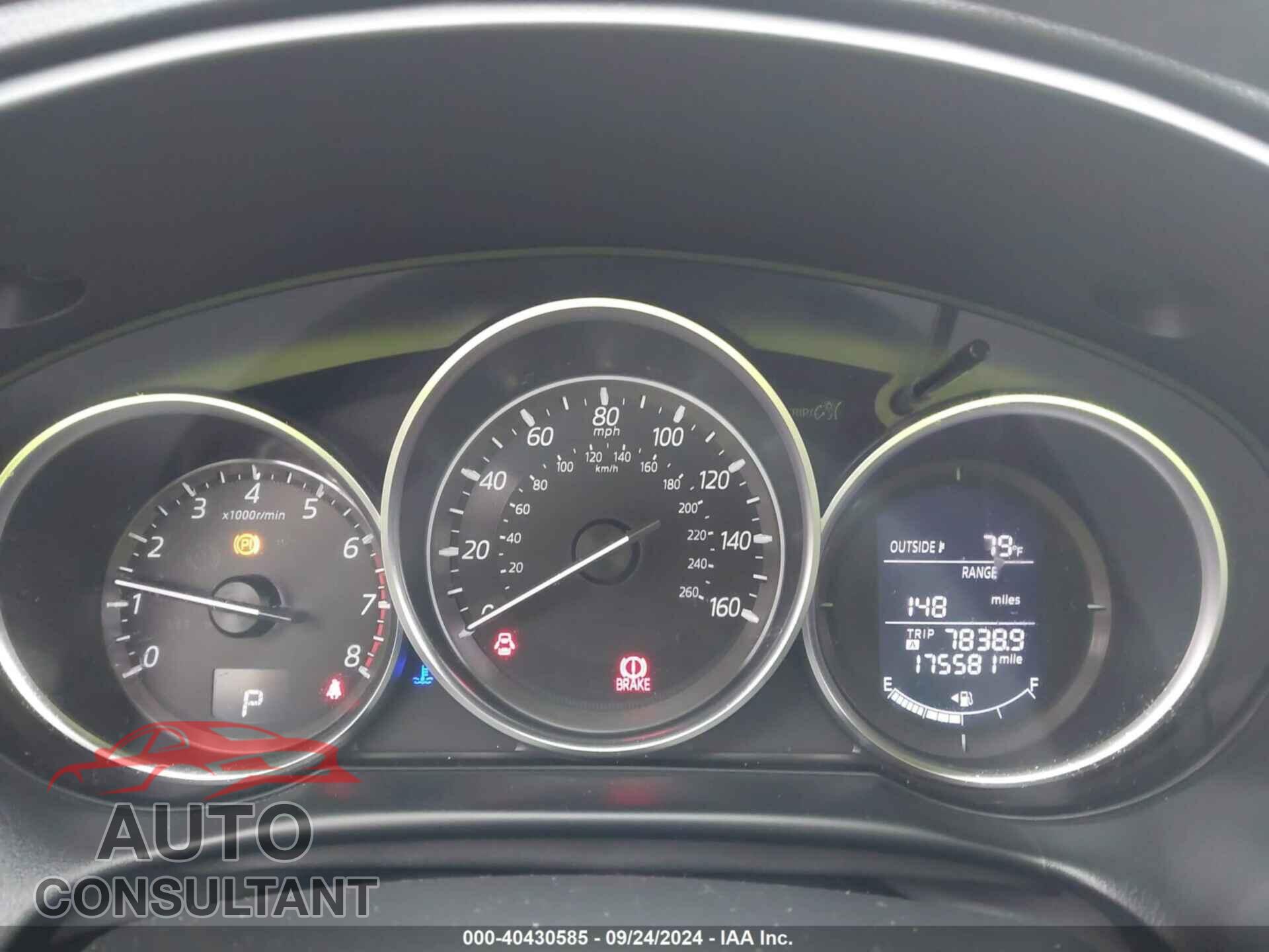 MAZDA CX-5 2016 - JM3KE4CYXG0649485