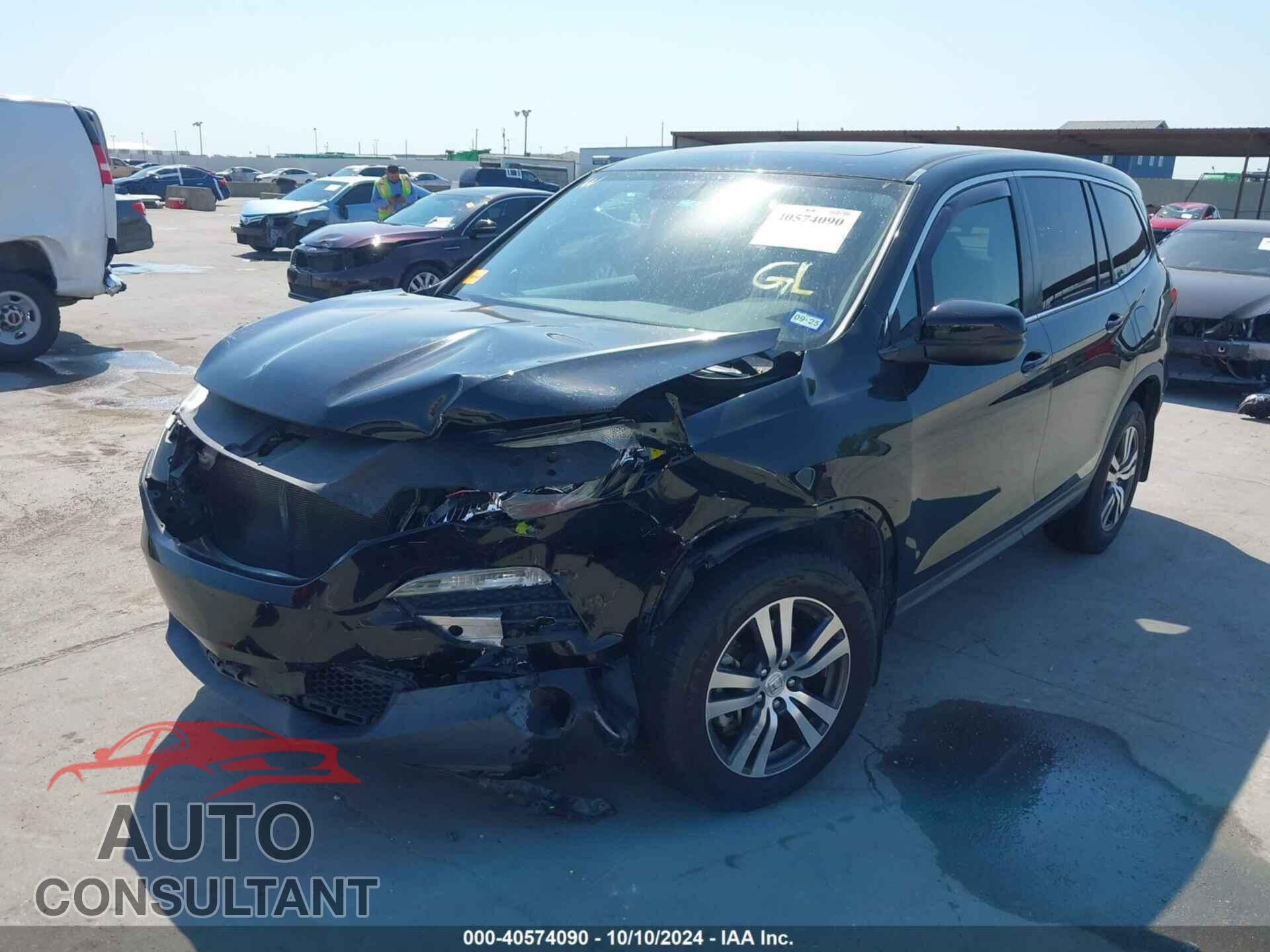 HONDA PILOT 2017 - 5FNYF5H55HB038710