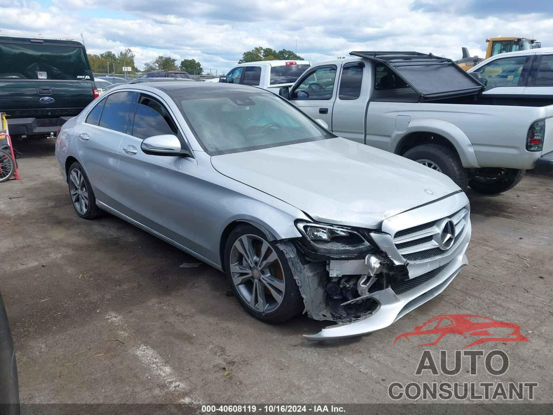 MERCEDES-BENZ C 300 2017 - WDDWF4JB0HR221658
