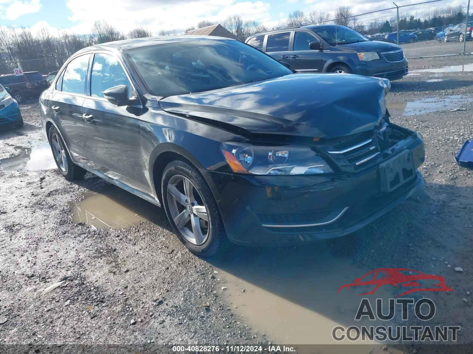 VOLKSWAGEN PASSAT 2013 - 1VWBN7A30DC070286