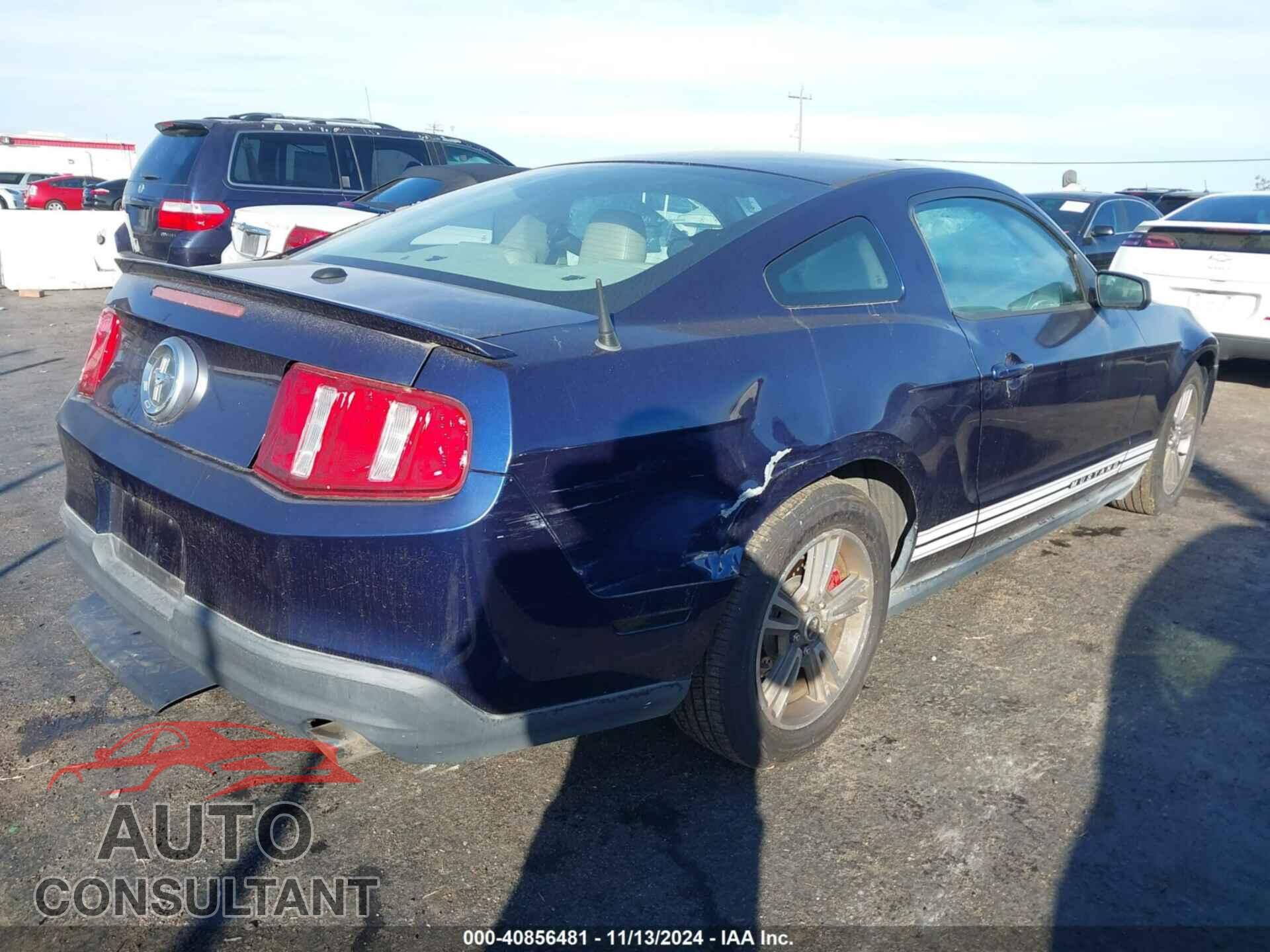 FORD MUSTANG 2010 - 1ZVBP8AN7A5131201