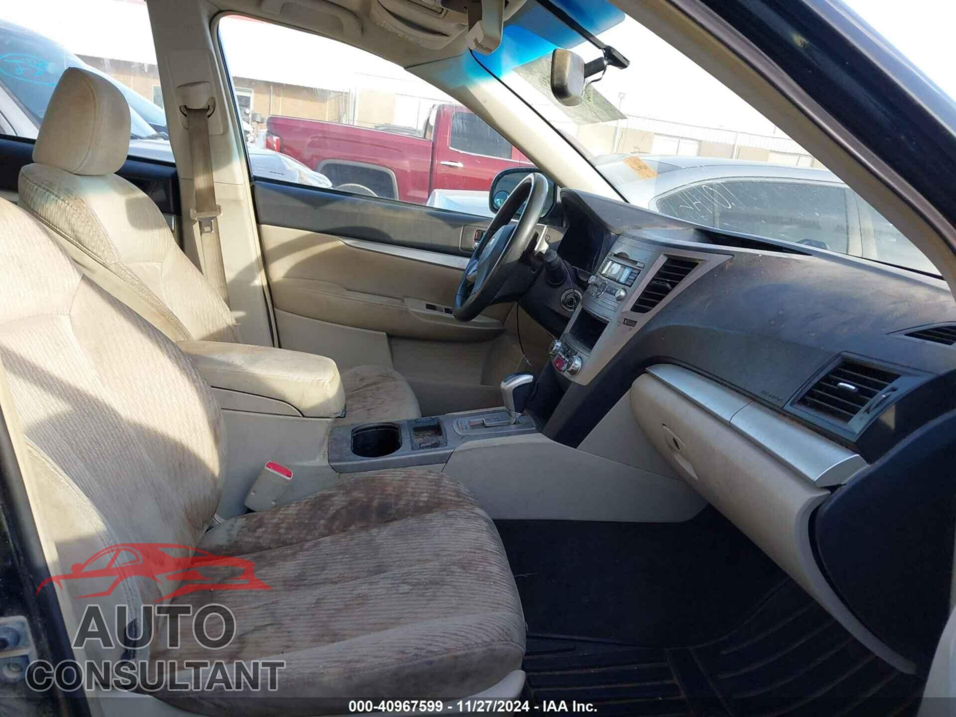 SUBARU OUTBACK 2012 - 4S4BRCAC9C3254166