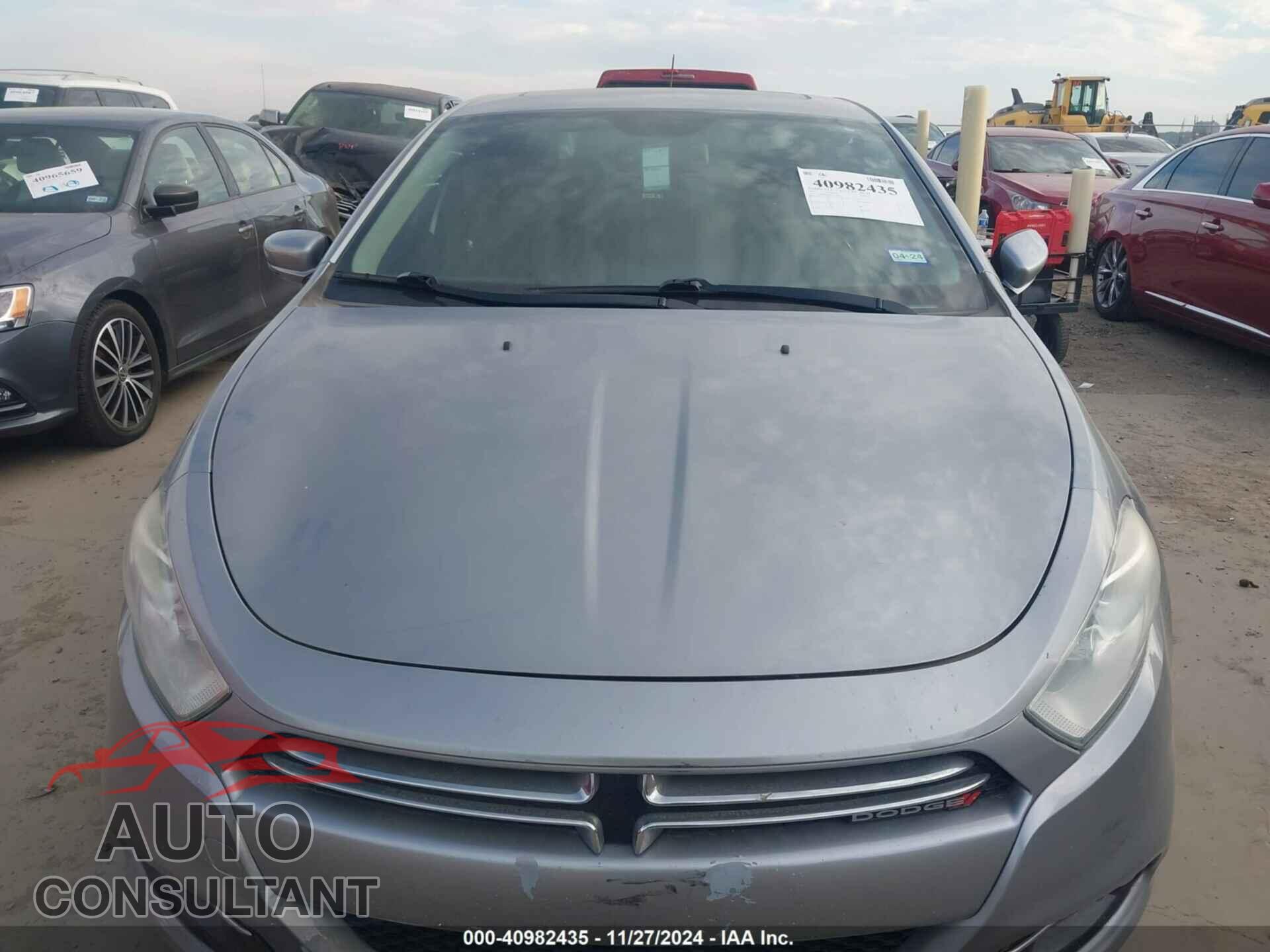 DODGE DART 2015 - 1C3CDFCB0FD277643