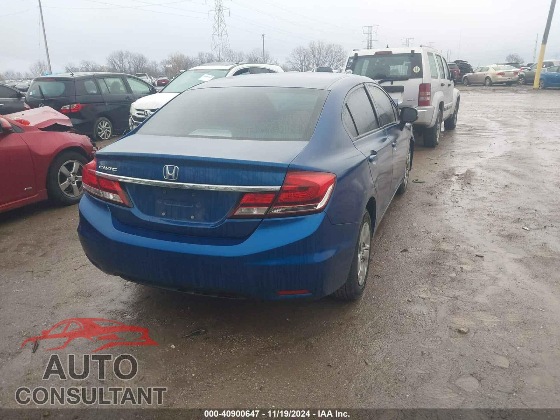 HONDA CIVIC 2013 - 19XFB2F58DE064321