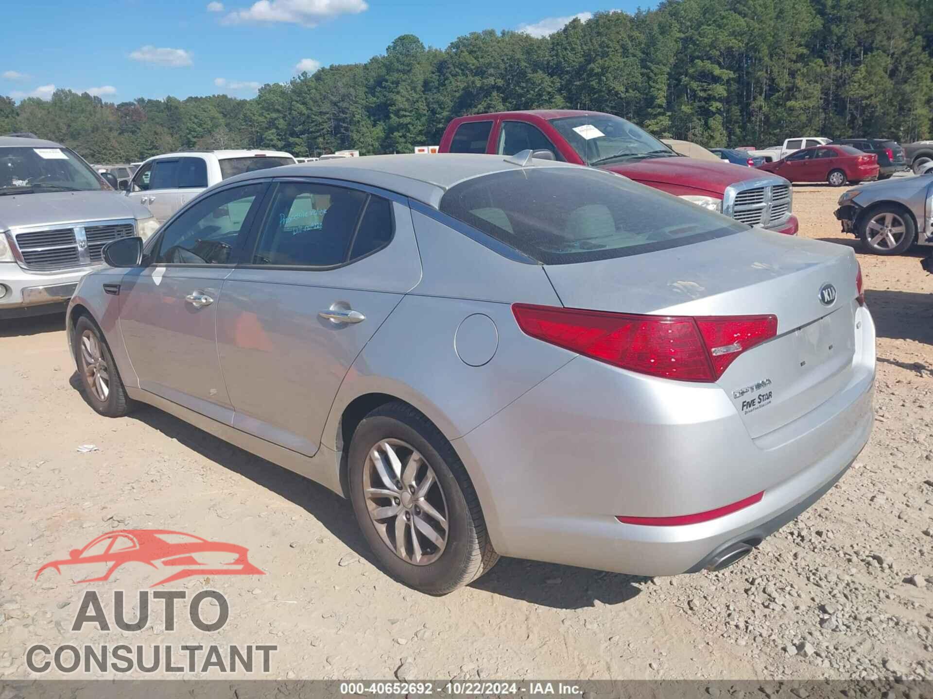 KIA OPTIMA 2013 - KNAGM4A74D5418833