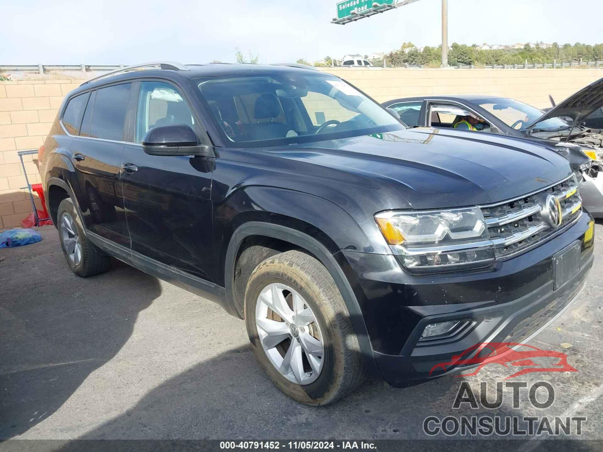 VOLKSWAGEN ATLAS 2019 - 1V2UR2CA7KC571251