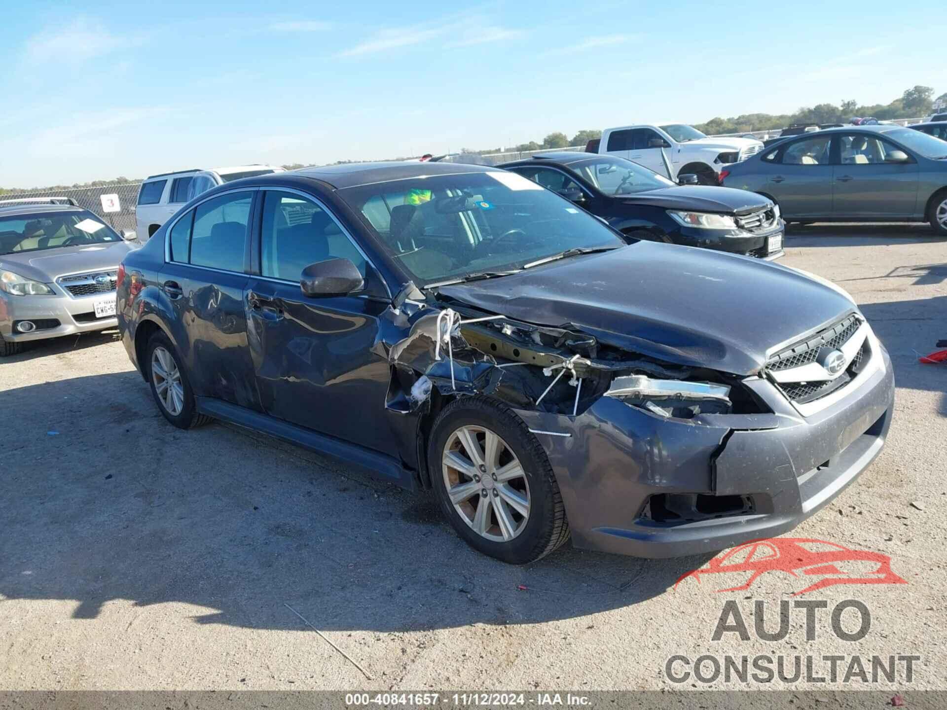 SUBARU LEGACY 2011 - 4S3BMCG63B3231615