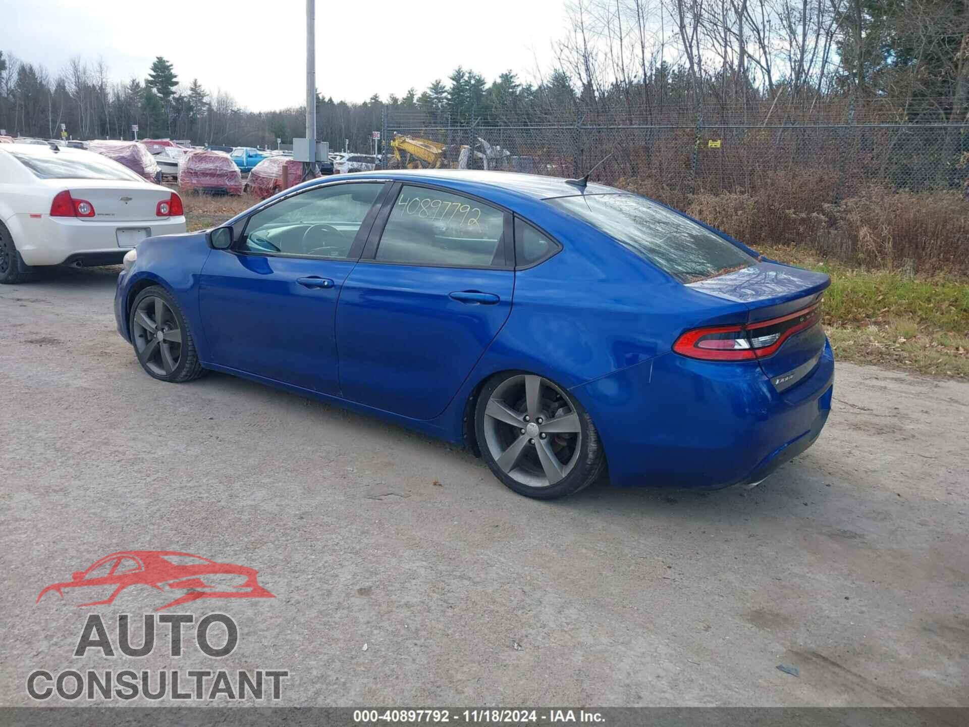 DODGE DART 2013 - 1C3CDFBH9DD231358