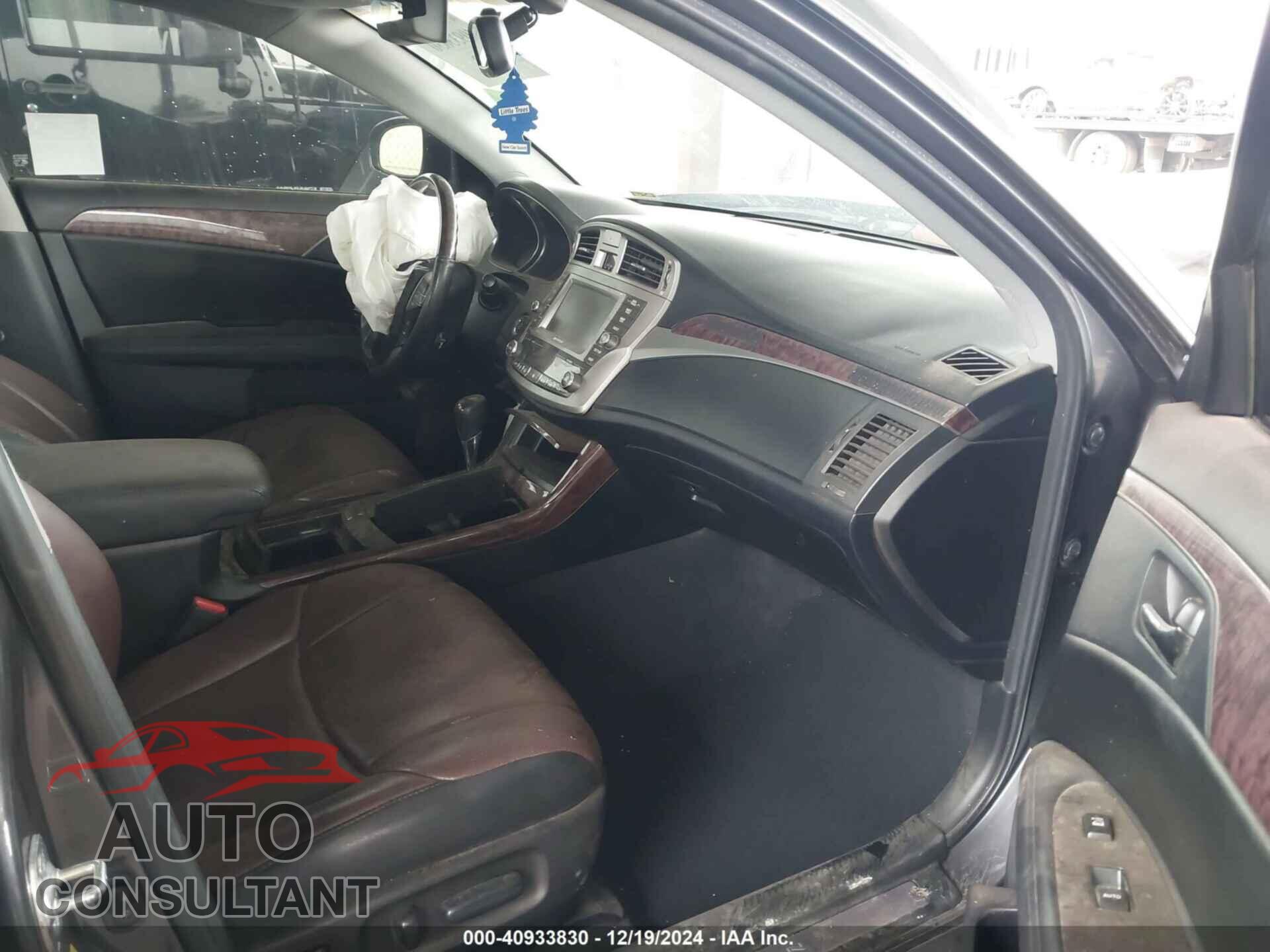 TOYOTA AVALON 2012 - 4T1BK3DB6CU473233