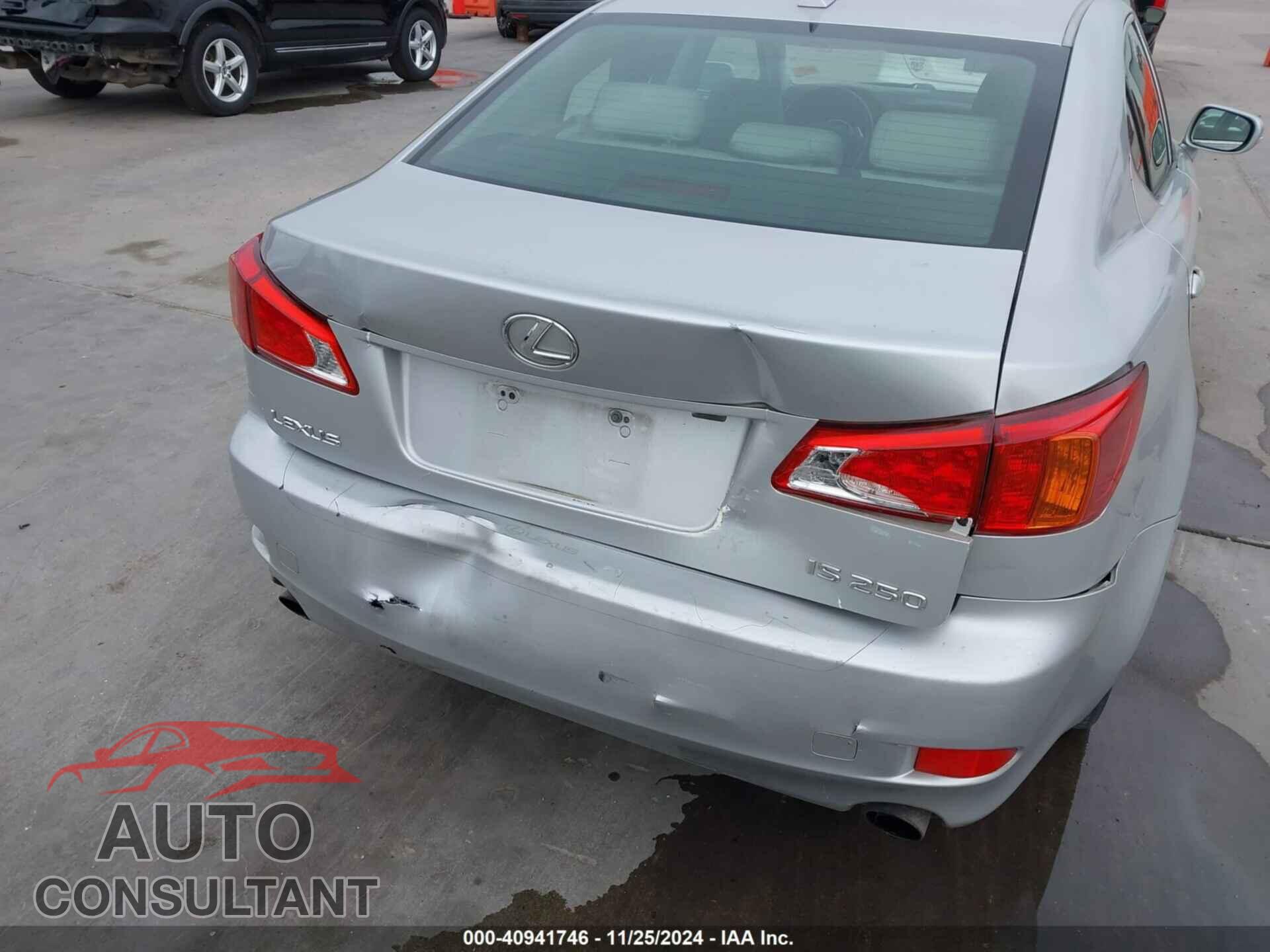 LEXUS IS 250 2010 - JTHBF5C28A5119290