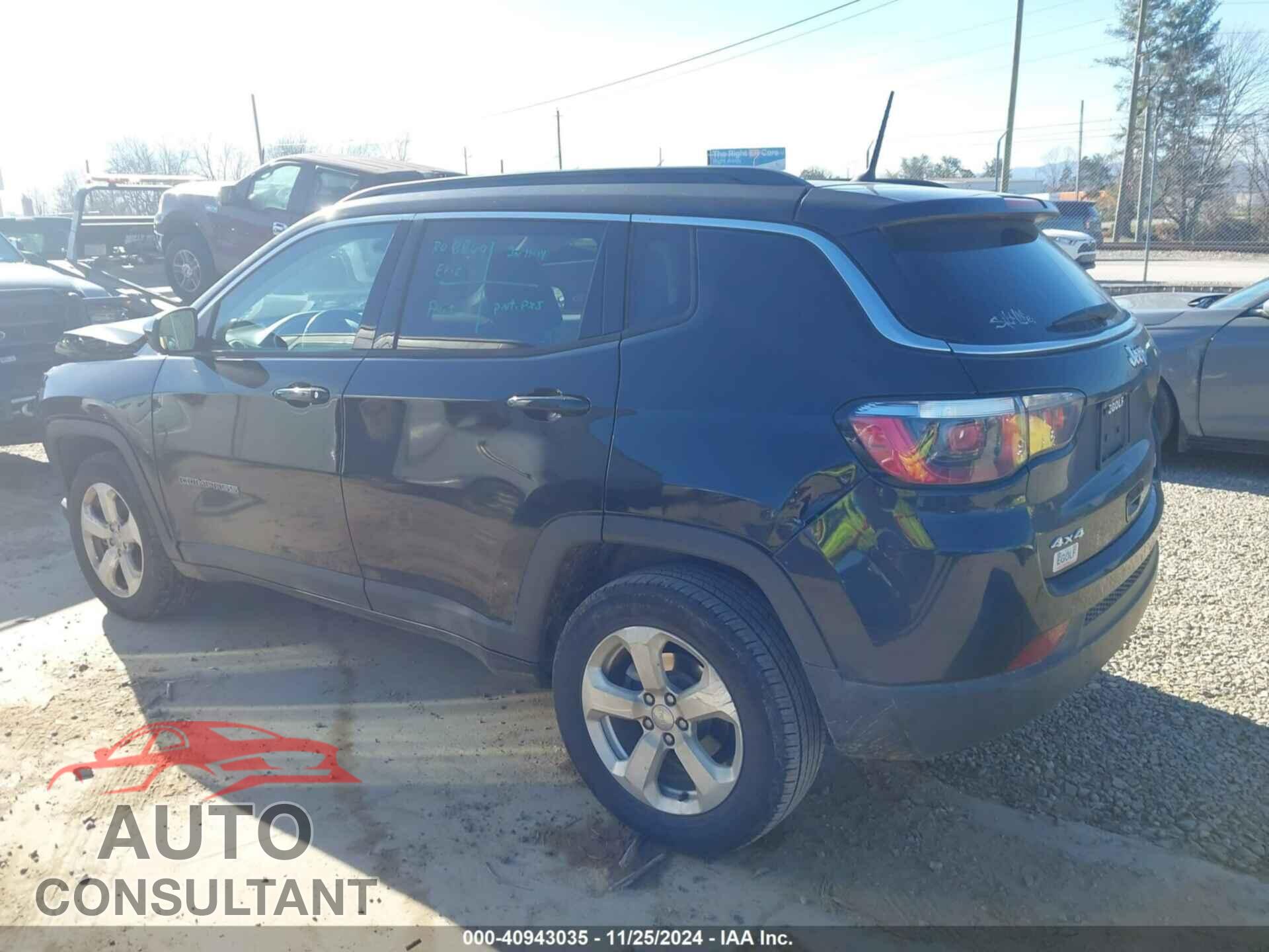 JEEP NEW COMPASS 2017 - 3C4NJDBB1HT607211