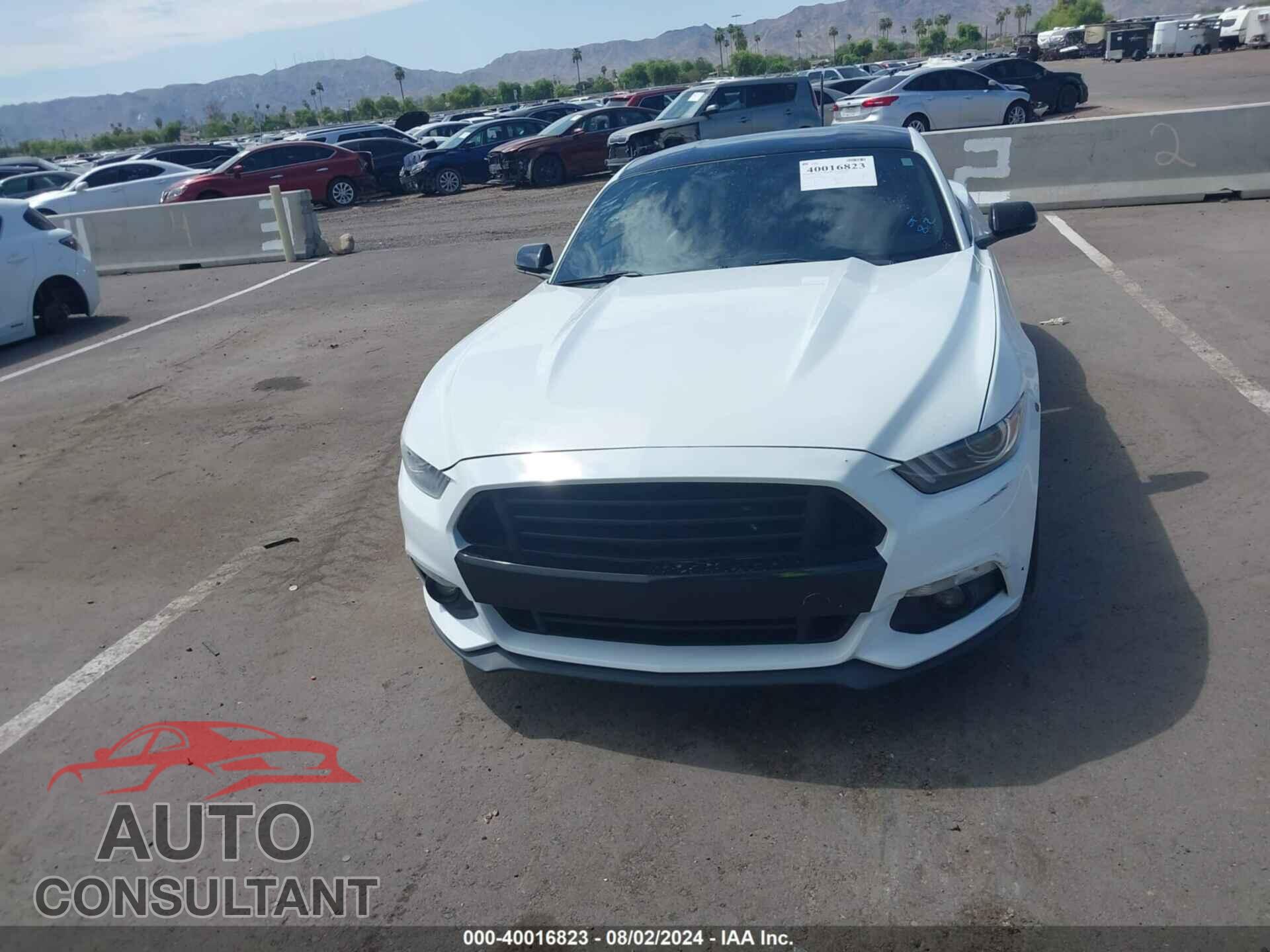 FORD MUSTANG 2017 - 1FA6P8THXH5277720
