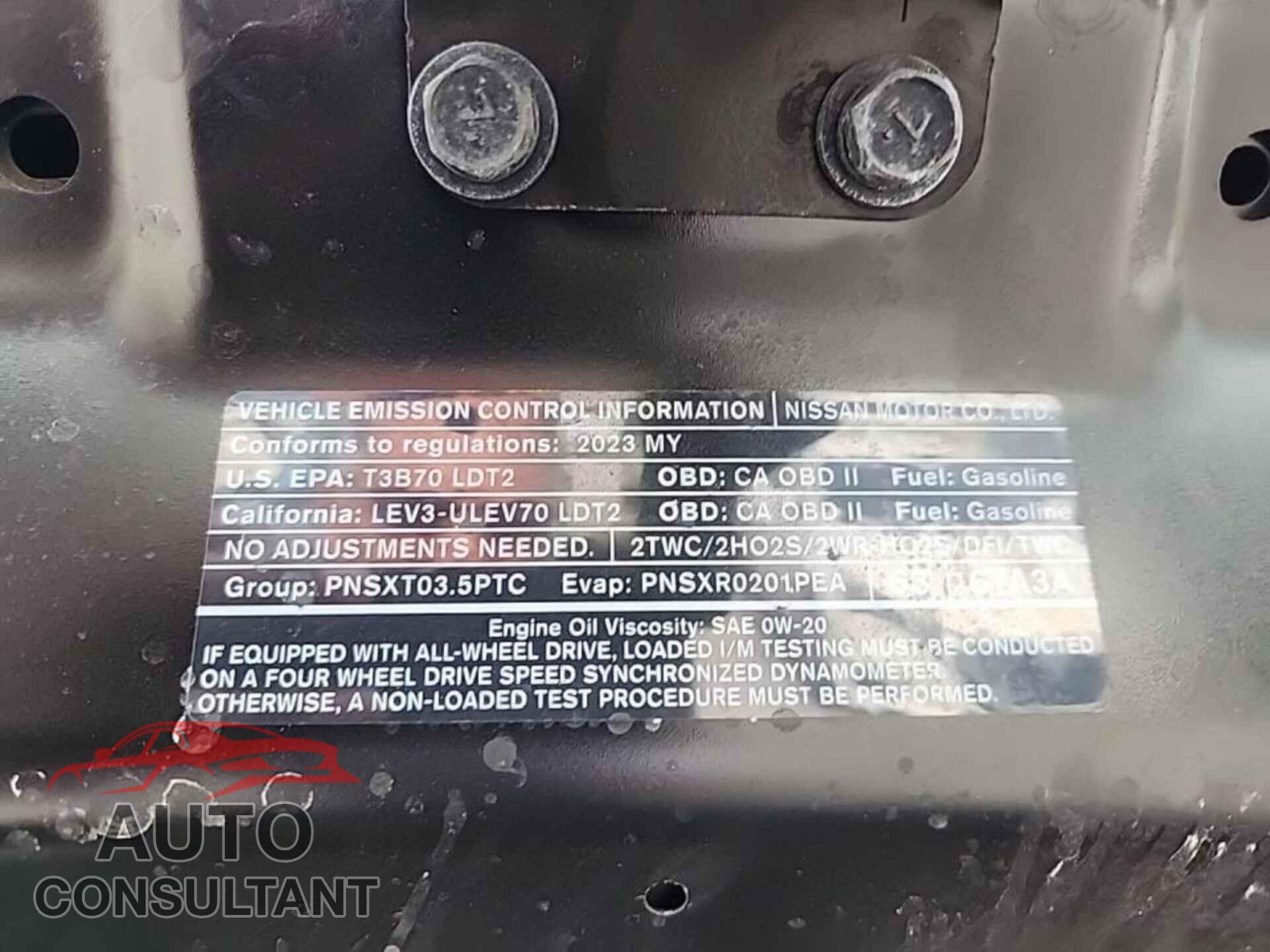 NISSAN PATHFINDER 2023 - 5N1DR3CB3PC231839