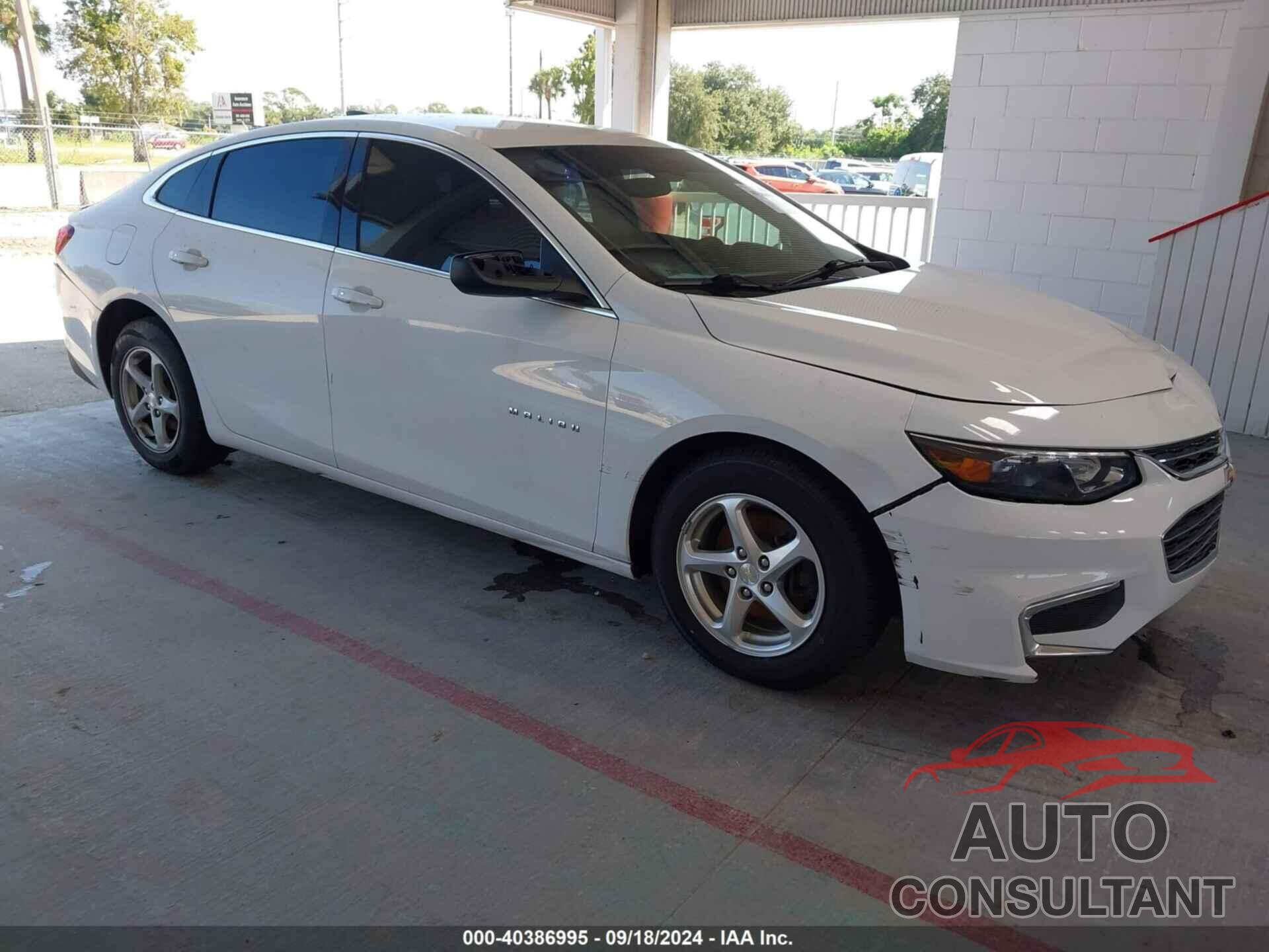 CHEVROLET MALIBU 2018 - 1G1ZB5ST5JF259029