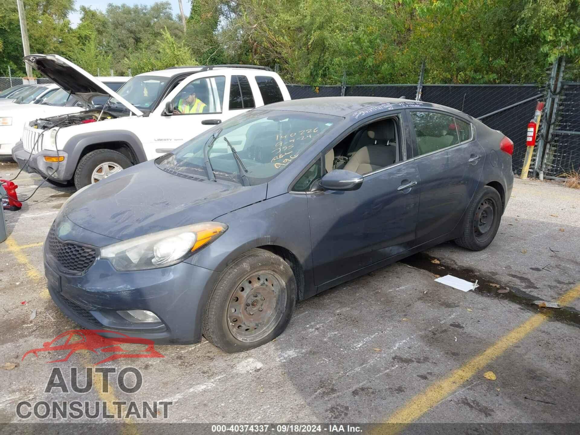 KIA FORTE 2014 - KNAFX4A80E5176541