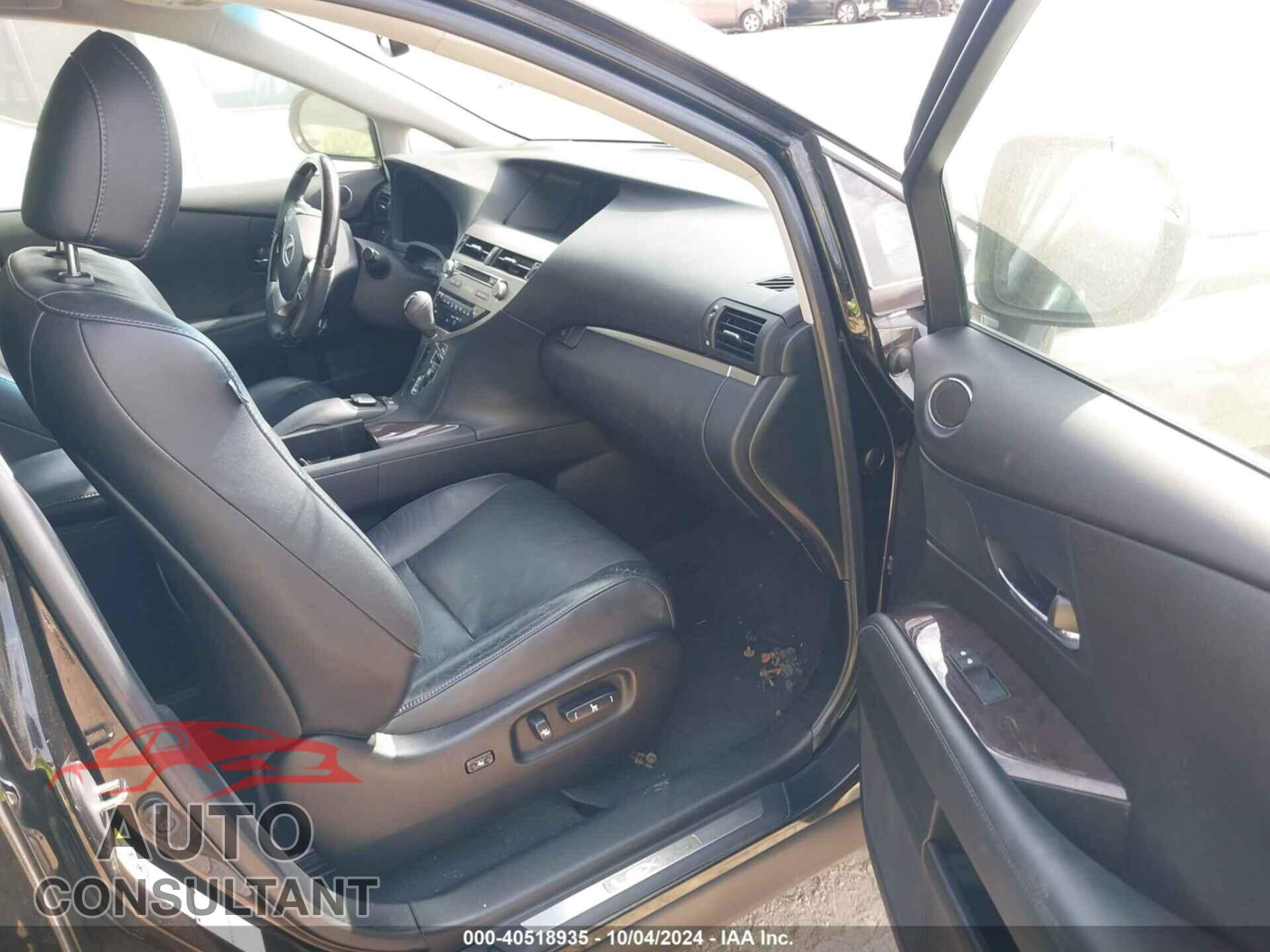 LEXUS RX 350 2013 - 2T2BK1BA7DC170653