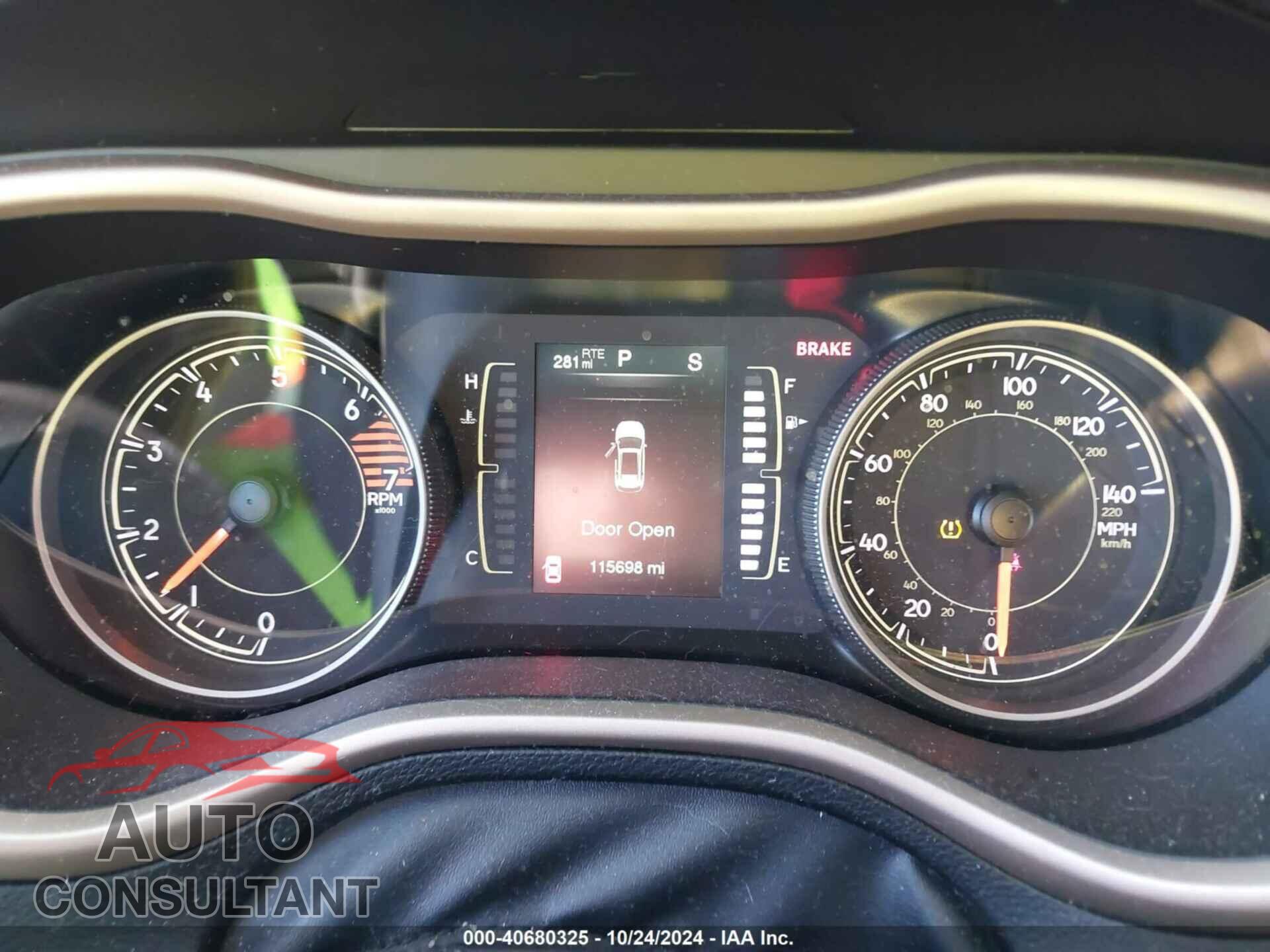 JEEP CHEROKEE 2017 - 1C4PJMCB8HD227568