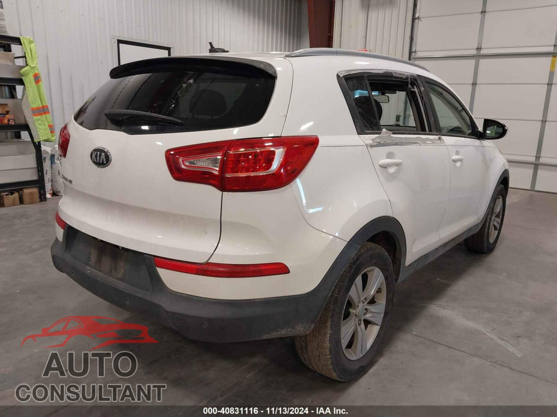 KIA SPORTAGE 2013 - KNDPB3A22D7458582