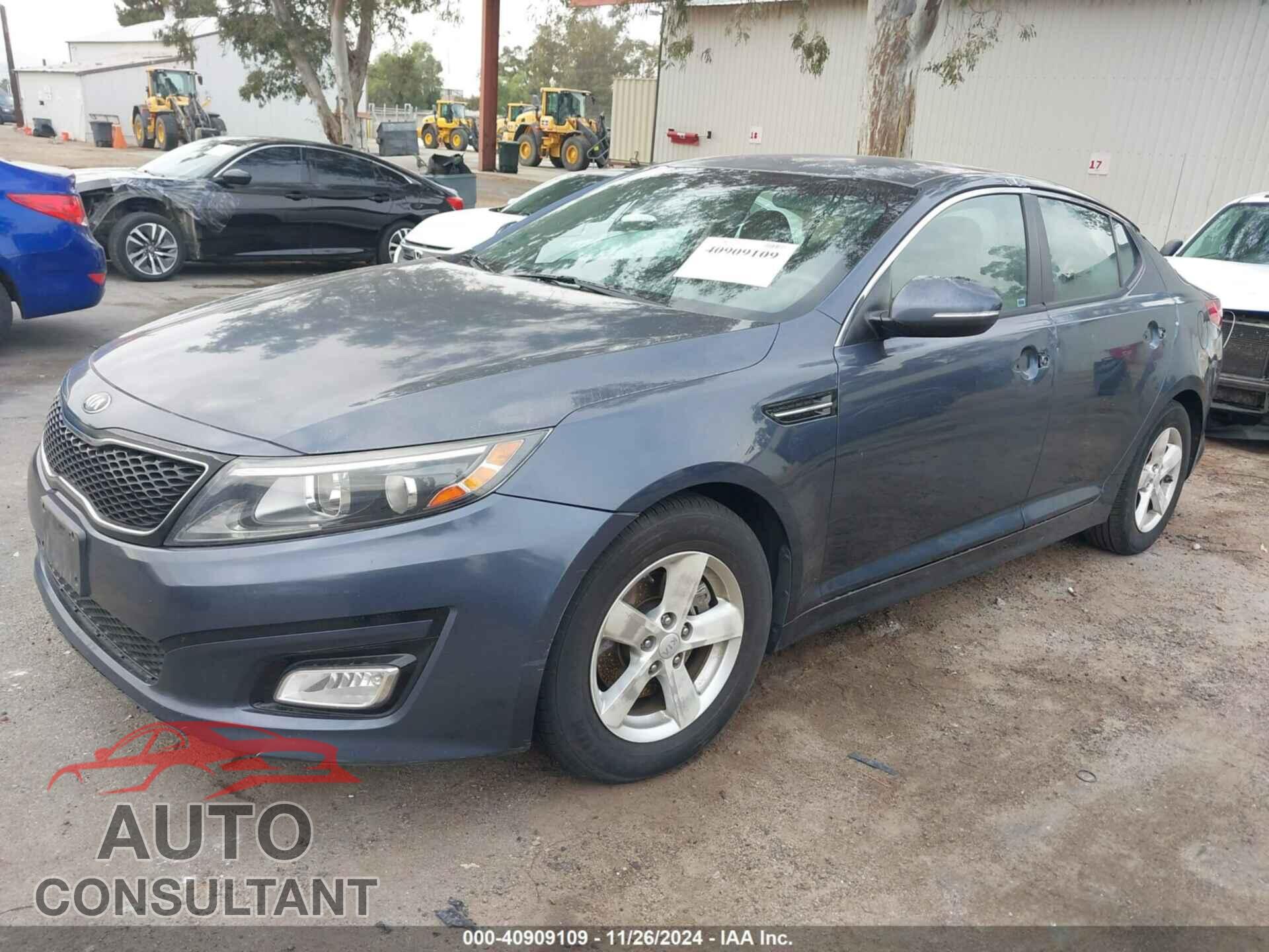 KIA OPTIMA 2015 - KNAGM4A77F5598358