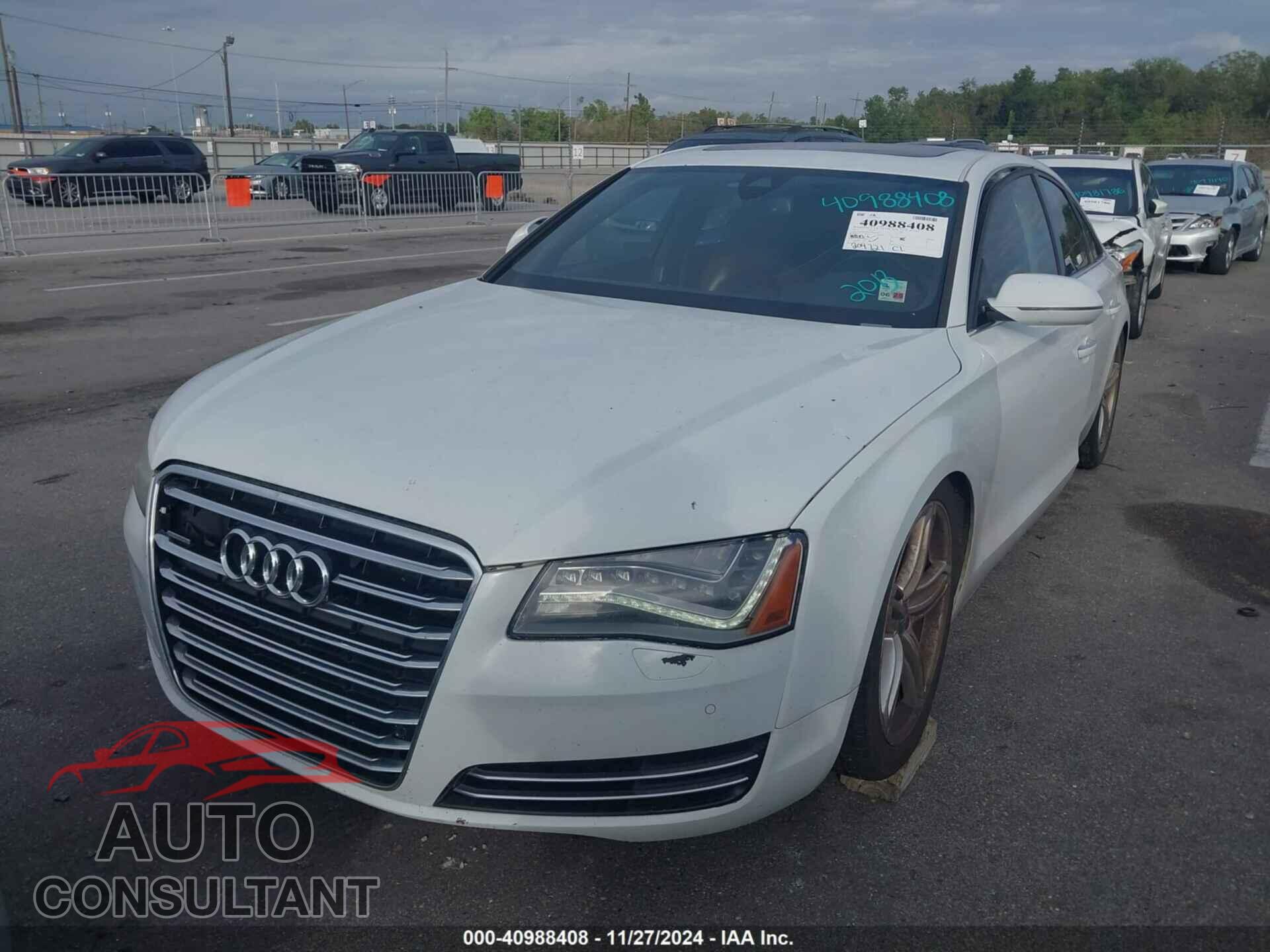 AUDI A8 L 2013 - WAUR2AFD2DN008964