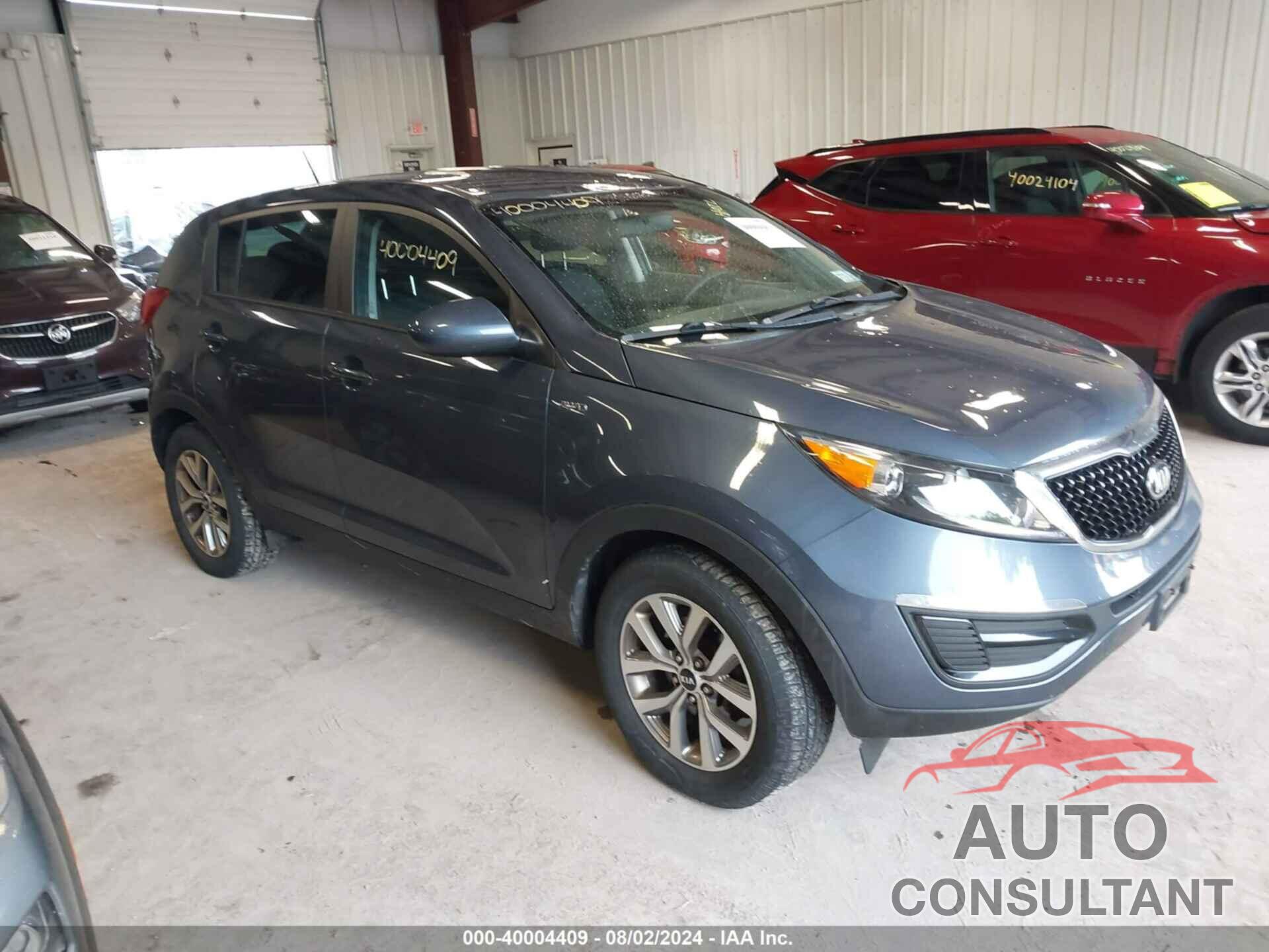 KIA SPORTAGE 2016 - KNDPBCAC3G7875870