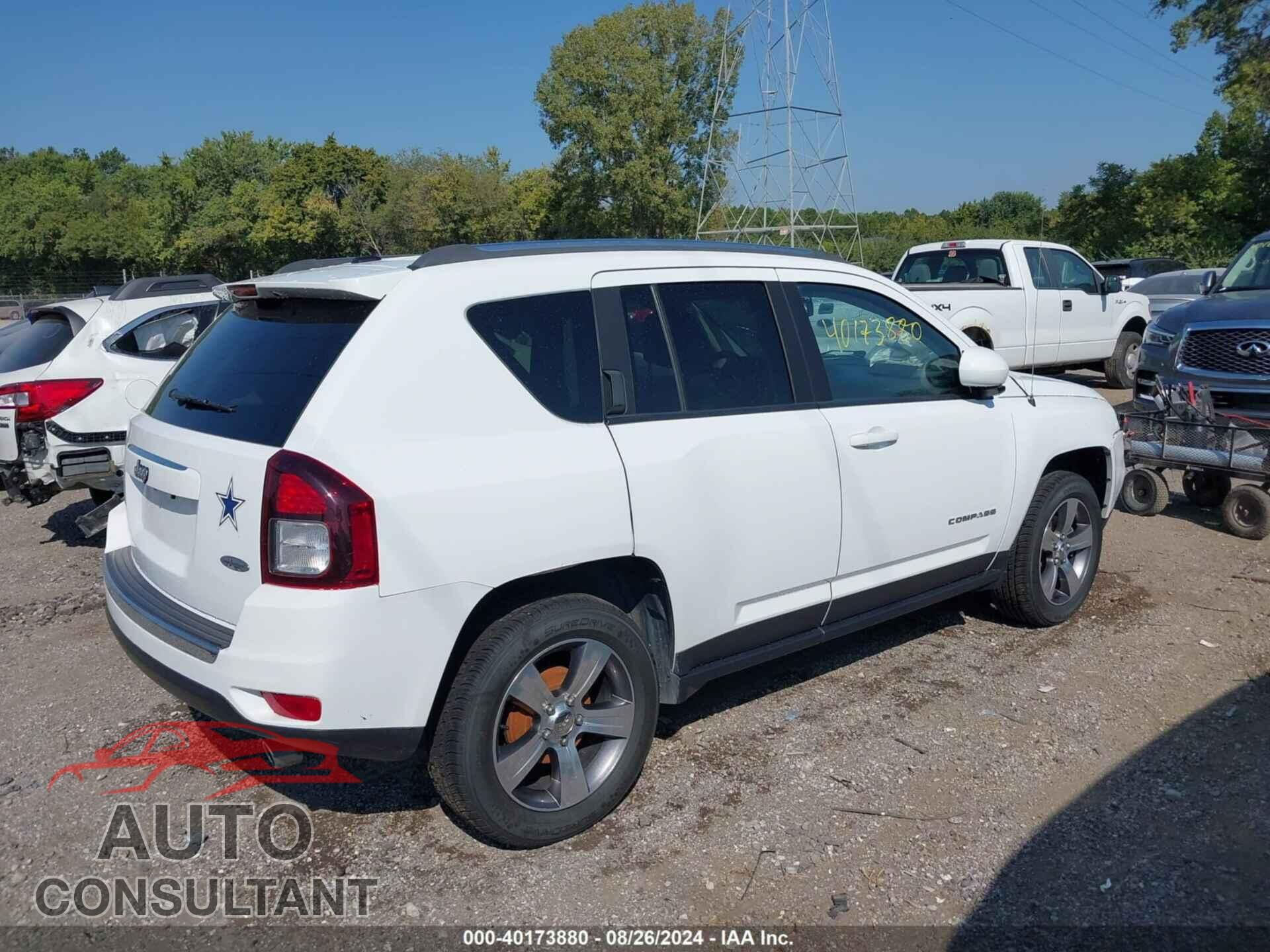 JEEP COMPASS 2017 - 1C4NJCEB0HD199358