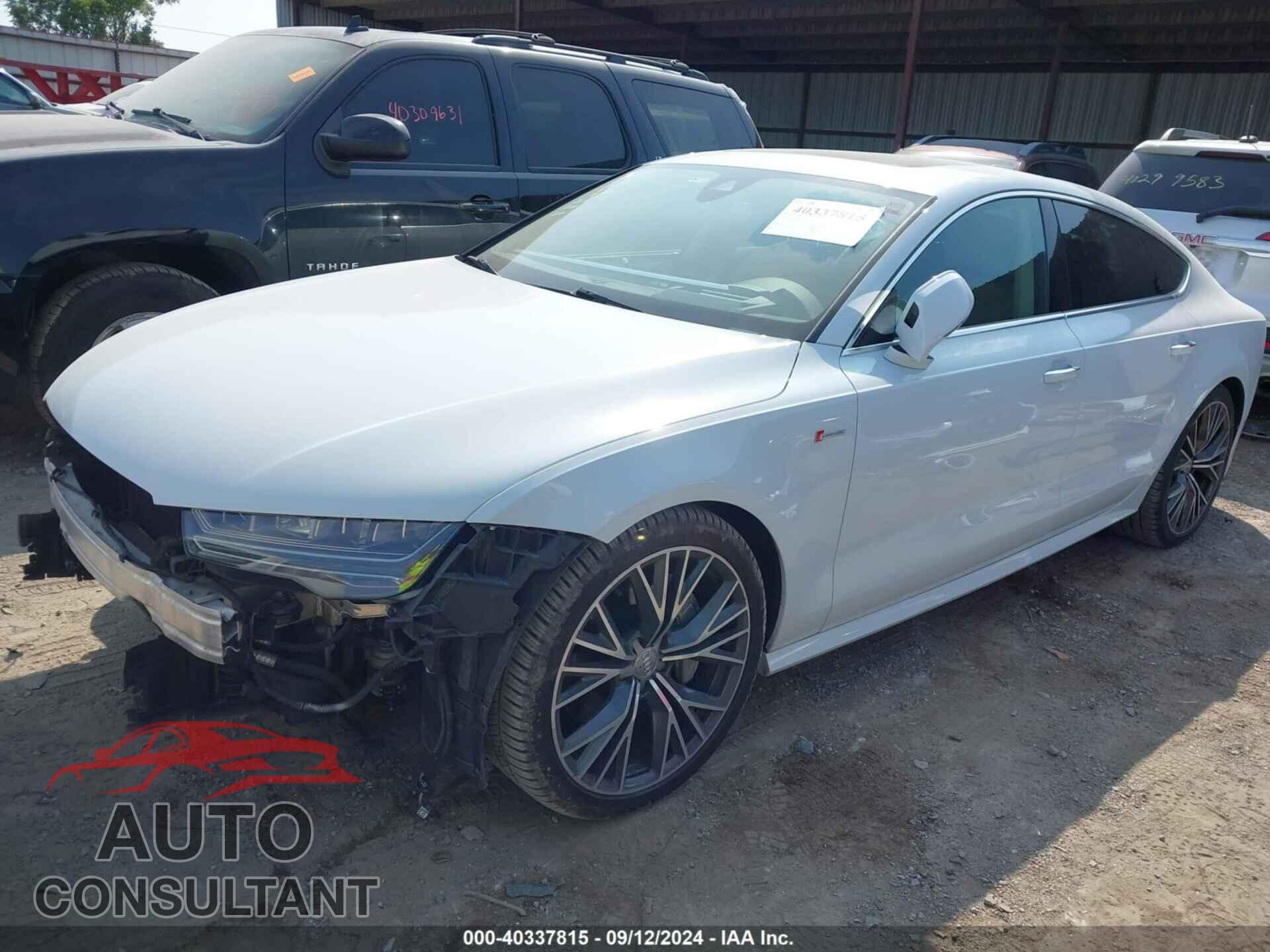 AUDI A7 2016 - WAU2GAFC5GN159800