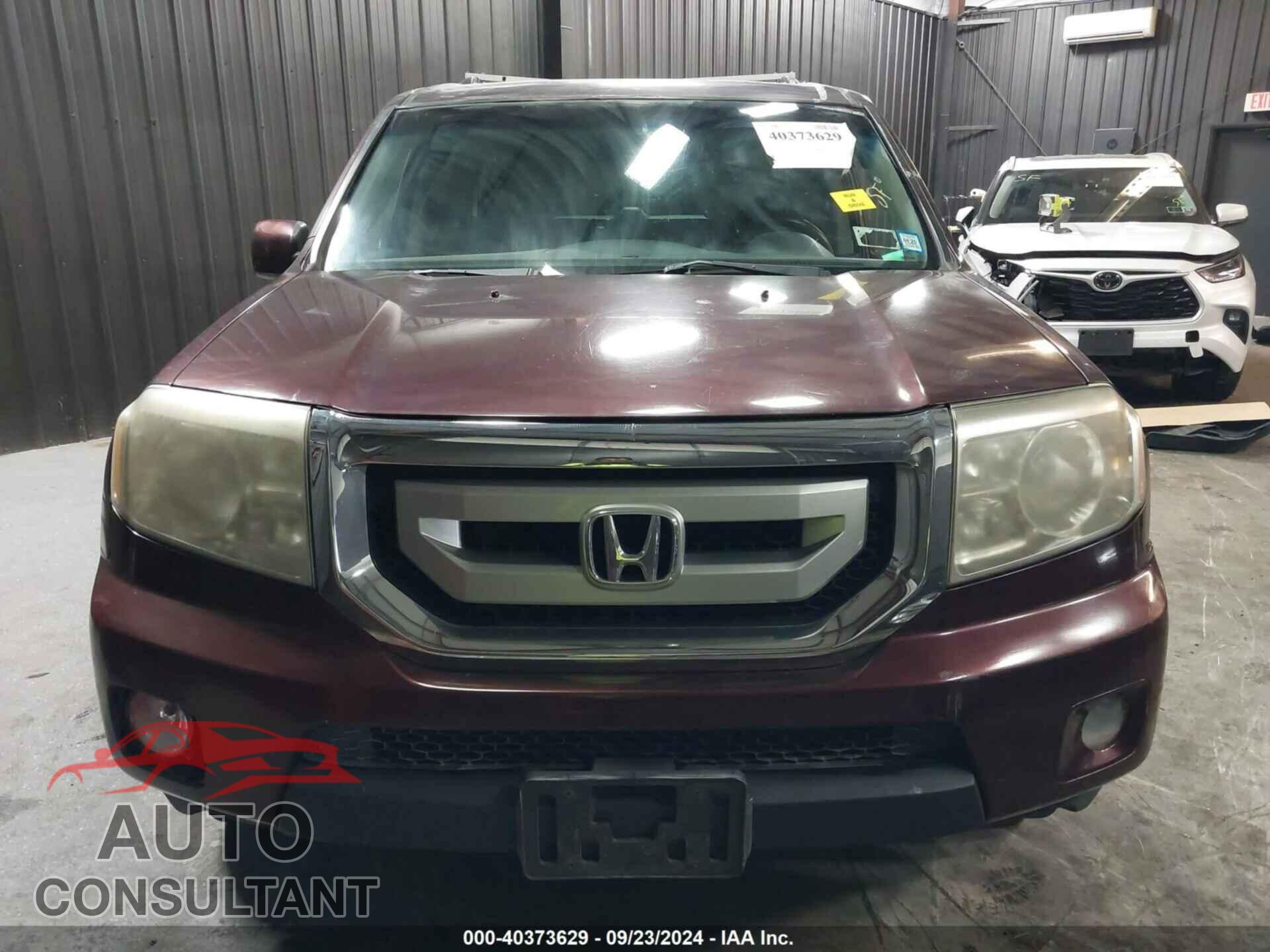 HONDA PILOT 2009 - 5FNYF48489B049333