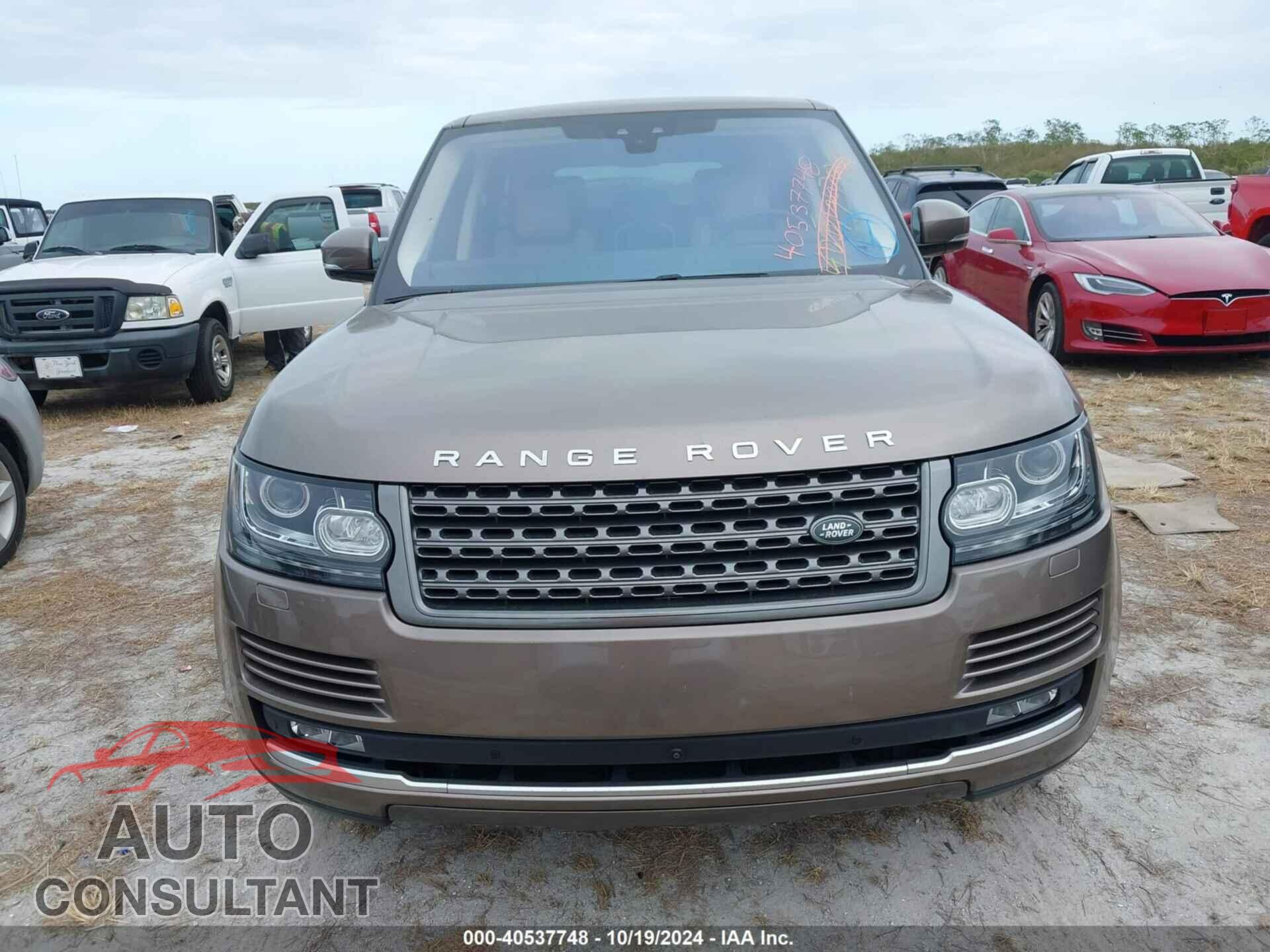 LAND ROVER RANGE ROVER 2017 - SALGR2FK2HA321965