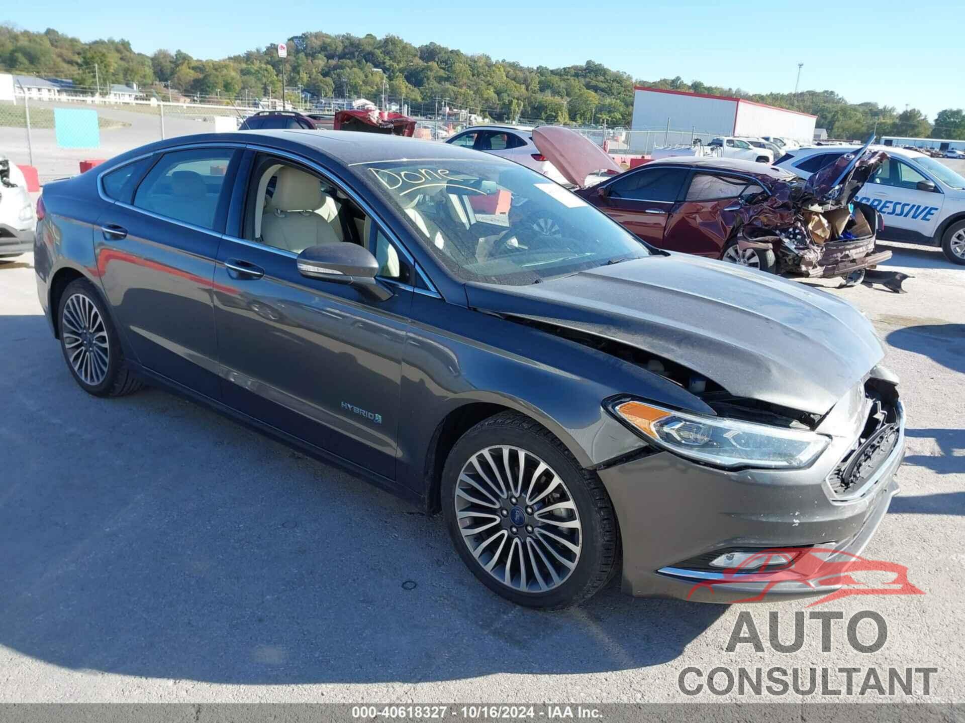FORD FUSION HYBRID 2018 - 3FA6P0RU7JR269342