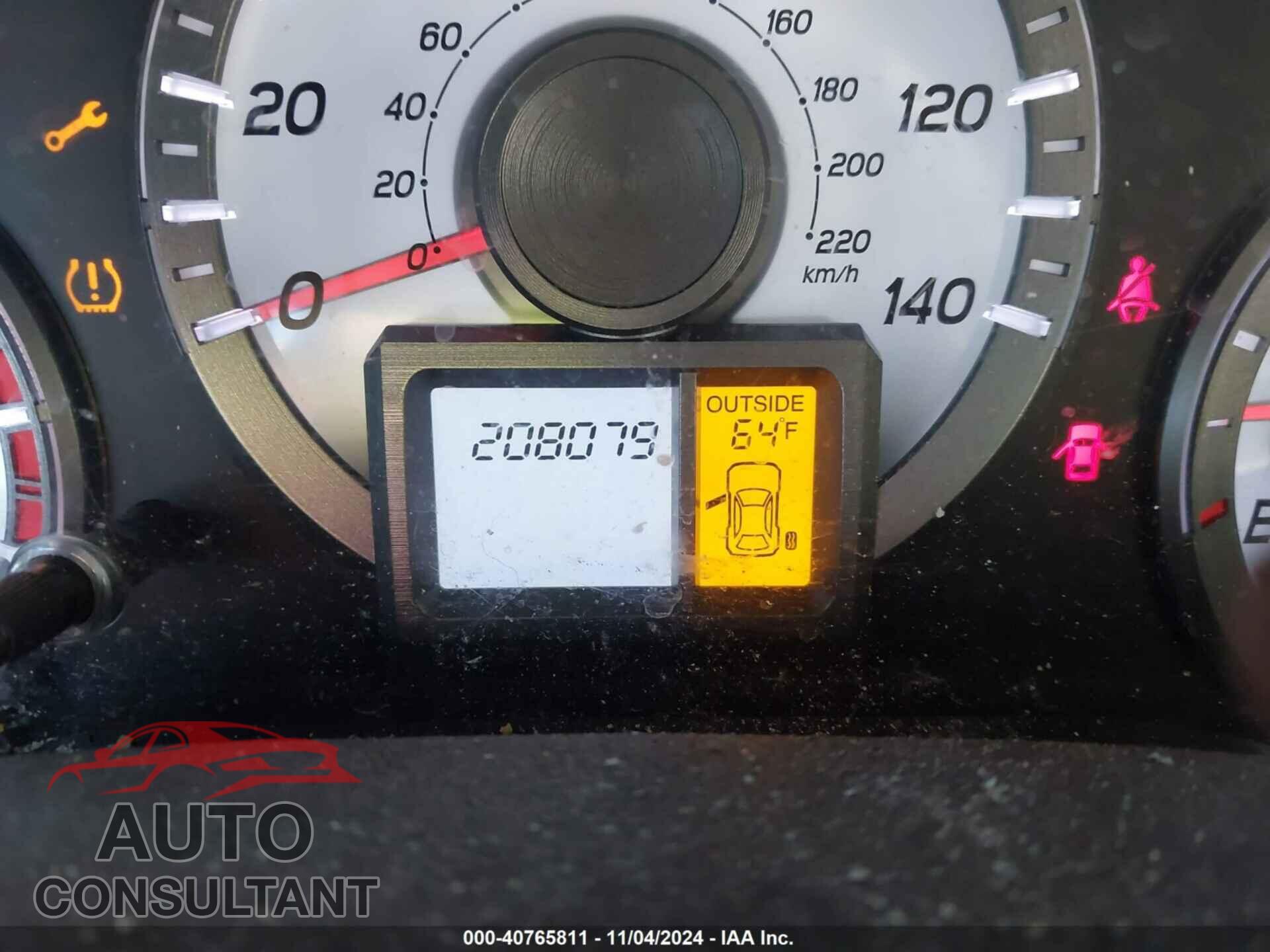 HONDA PILOT 2012 - 5FNYF4H48CB059366