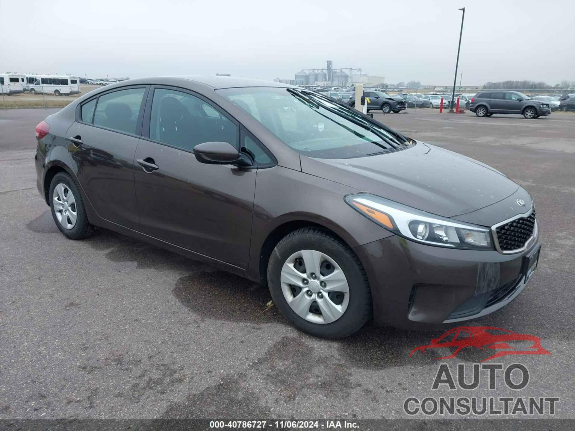 KIA FORTE 2017 - 3KPFK4A76HE058186