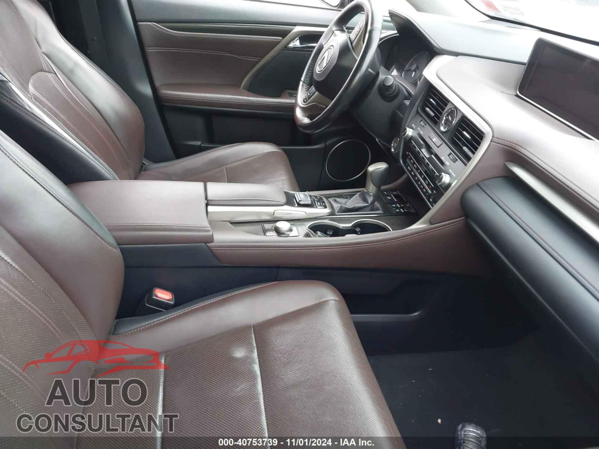 LEXUS RX 350 2017 - 2T2BZMCA0HC101918