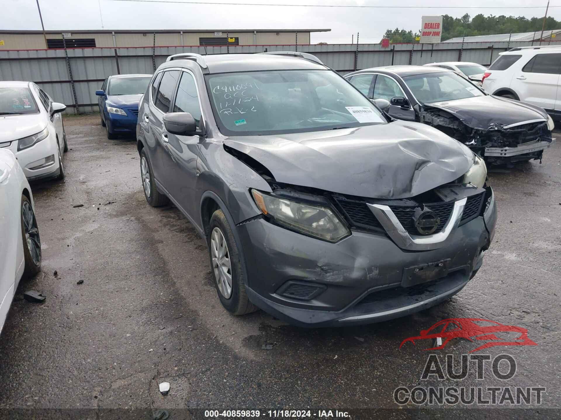 NISSAN ROGUE 2016 - 5N1AT2MN4GC863532