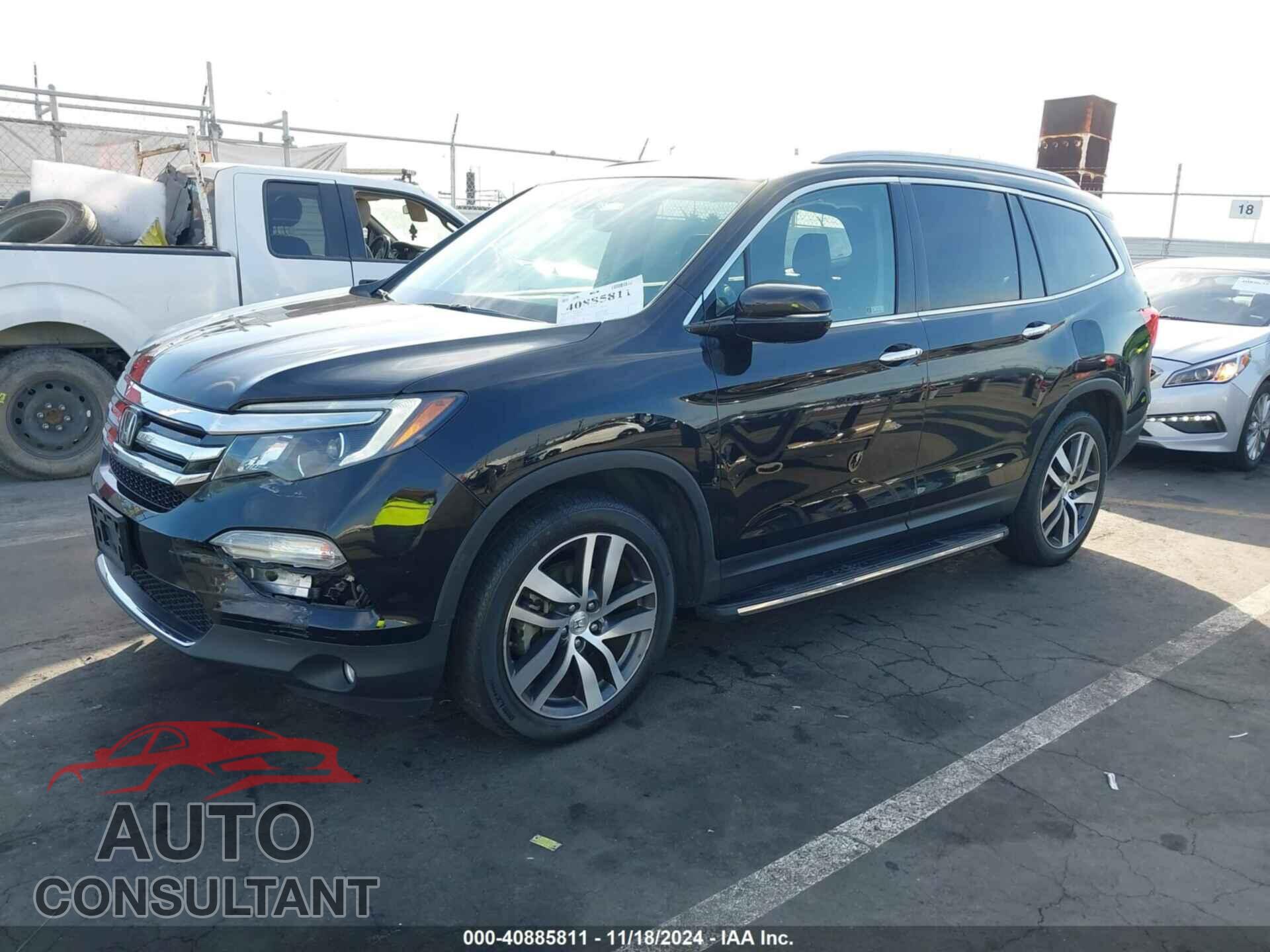 HONDA PILOT 2017 - 5FNYF6H09HB100264