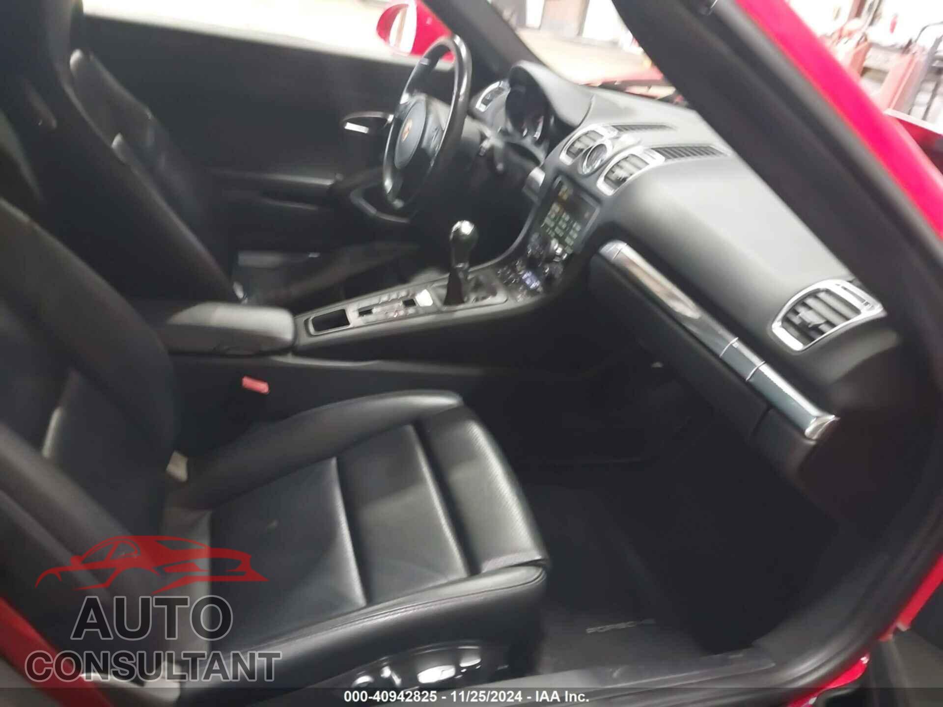 PORSCHE BOXSTER 2014 - WP0CB2A86ES140735