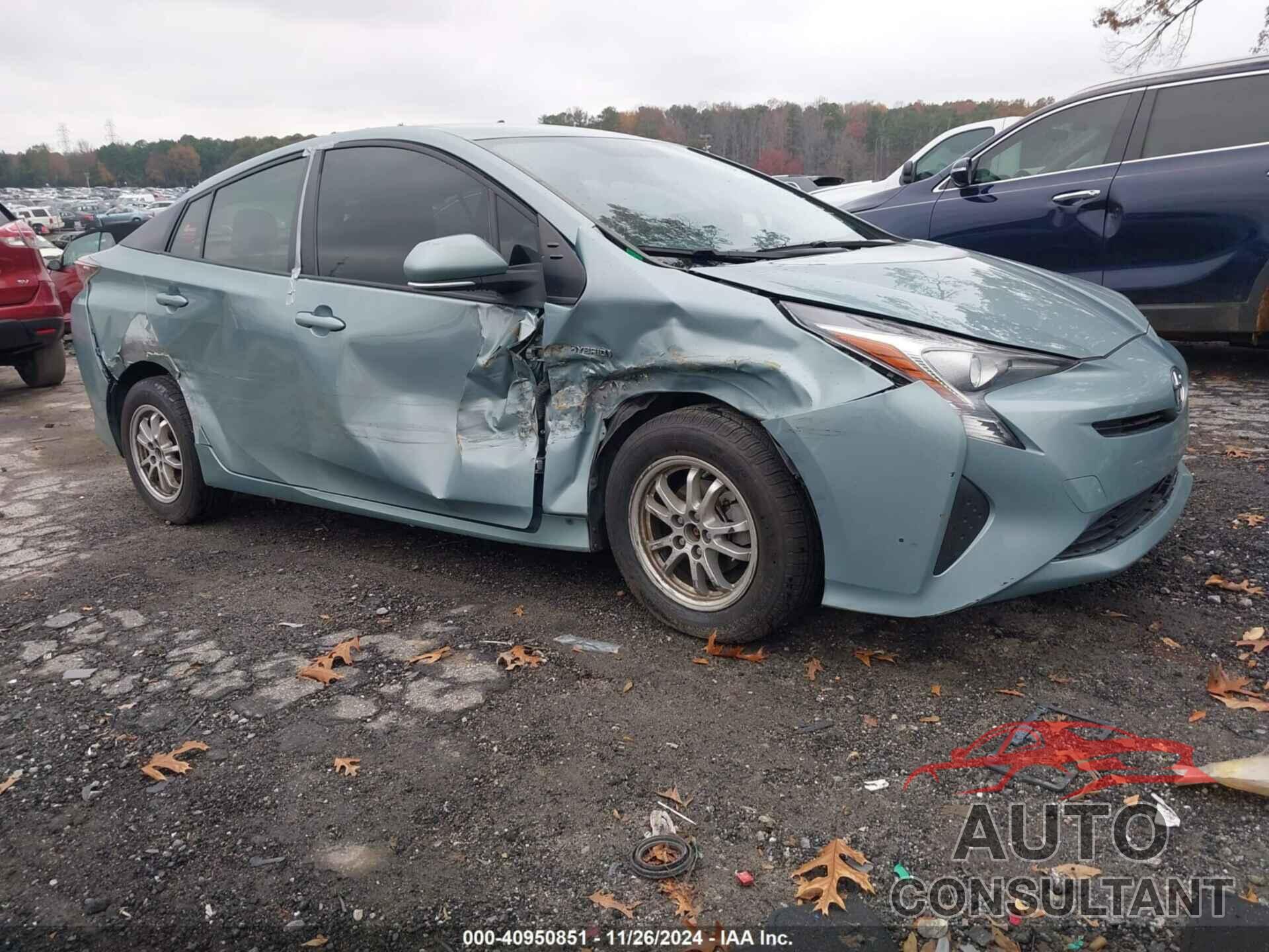 TOYOTA PRIUS 2016 - JTDKBRFU6G3512727