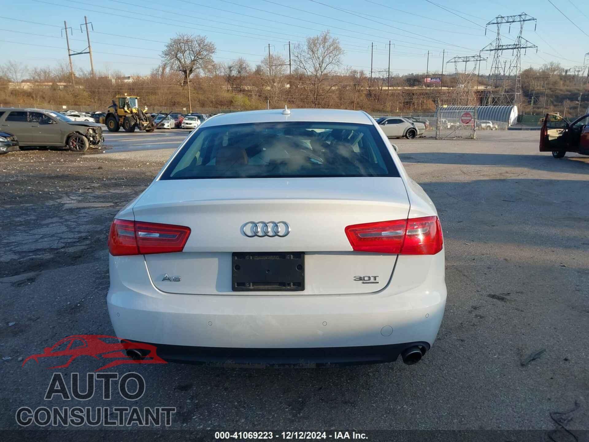 AUDI A6 2013 - WAUGGAFC2DN143765
