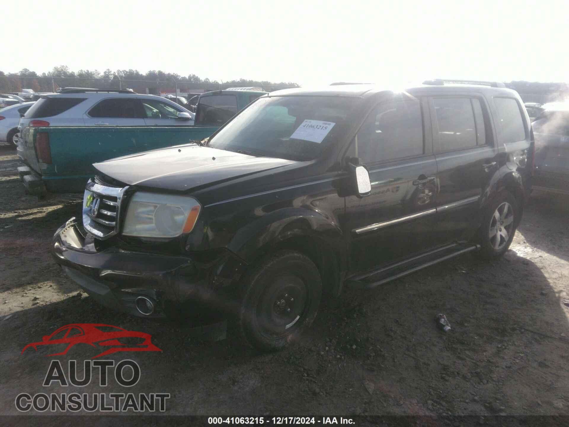 HONDA PILOT 2012 - 5FNYF3H90CB035309