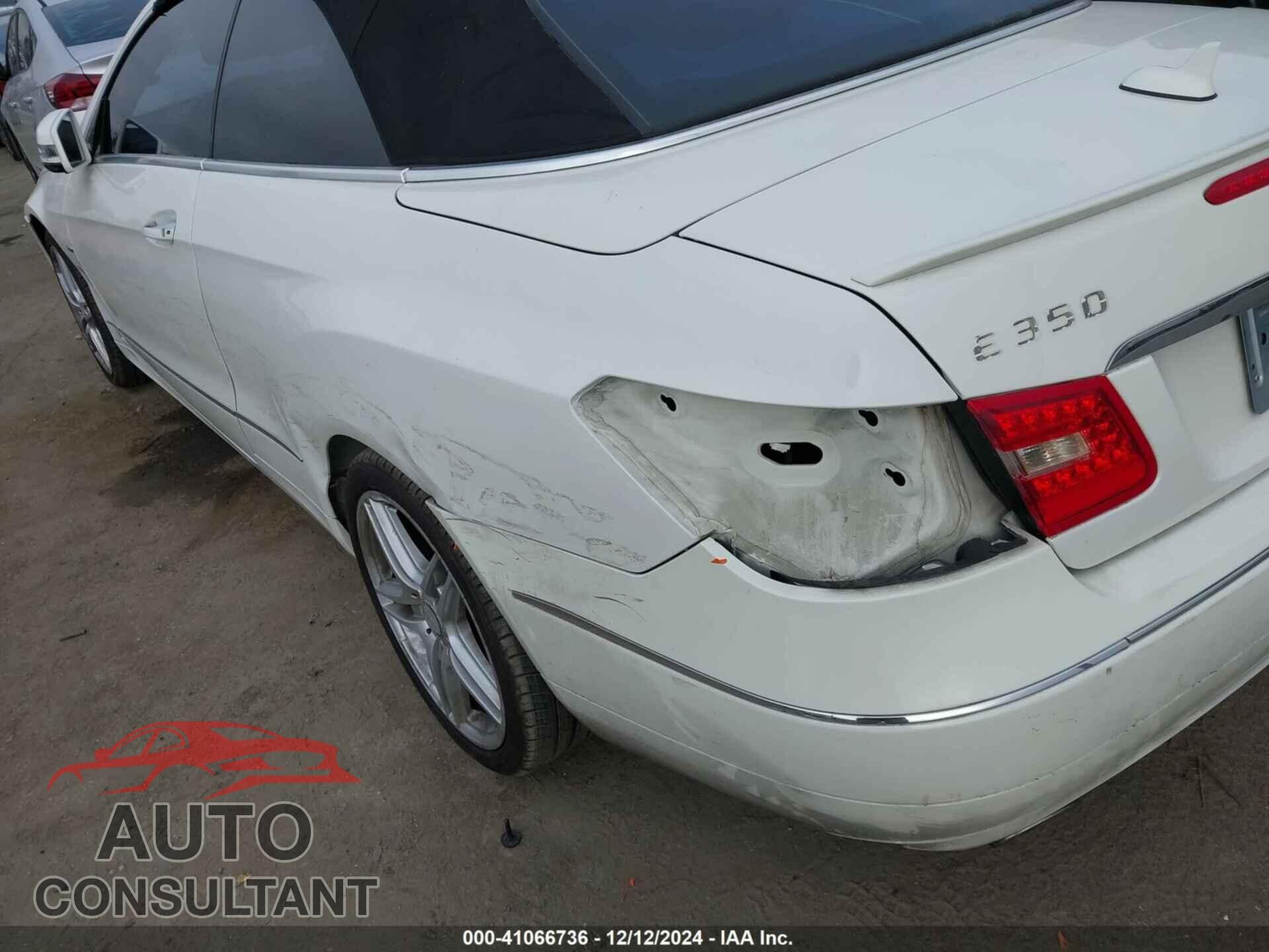 MERCEDES-BENZ E 350 2012 - WDDKK5KF3CF143744