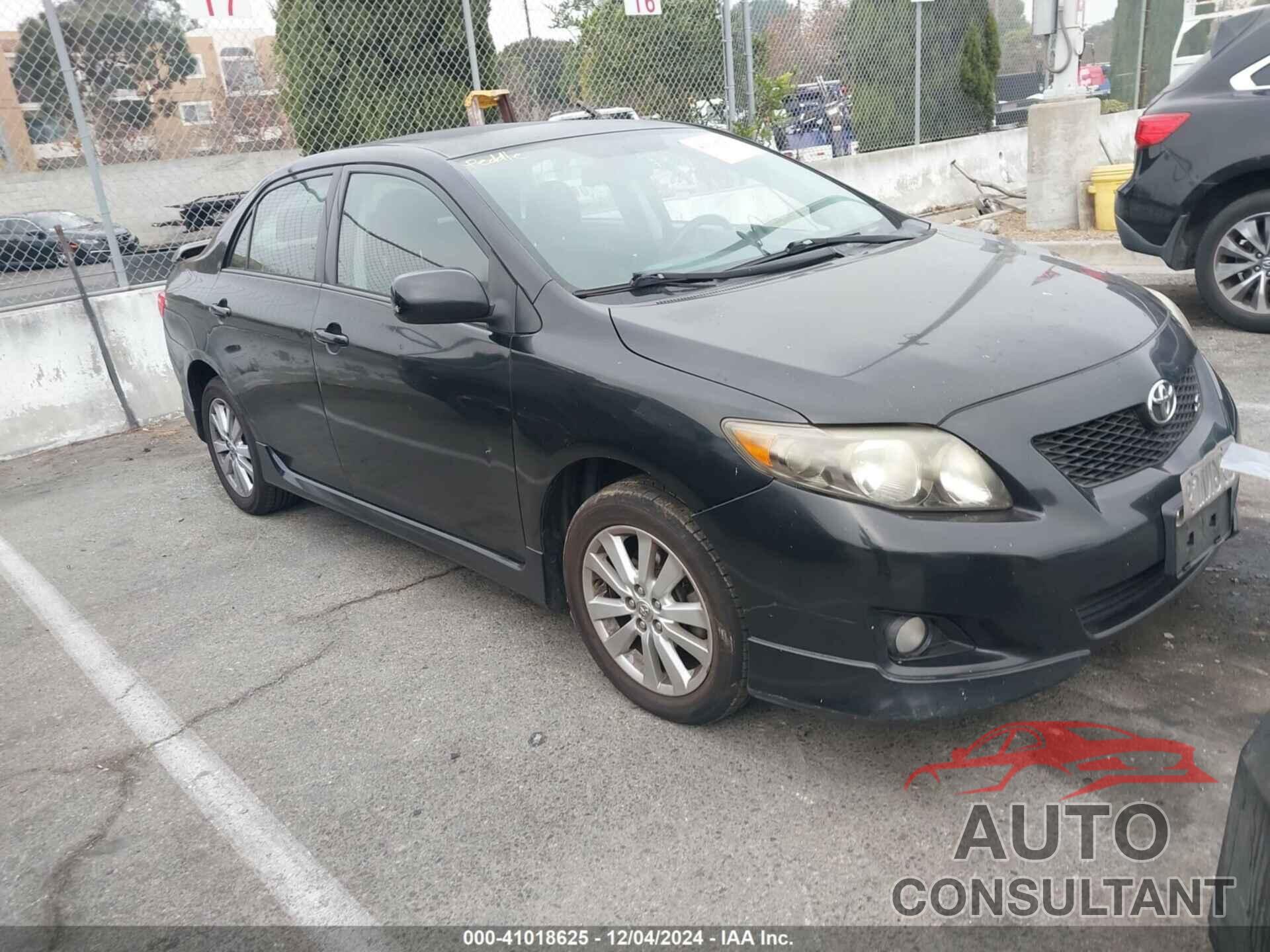 TOYOTA COROLLA 2010 - 1NXBU4EE8AZ240136