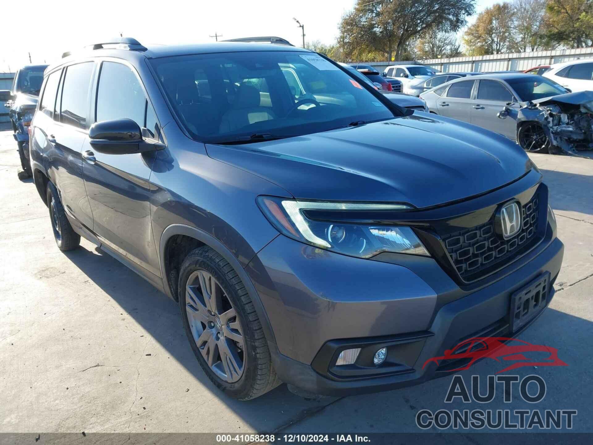 HONDA PASSPORT 2019 - 5FNYF7H54KB006494