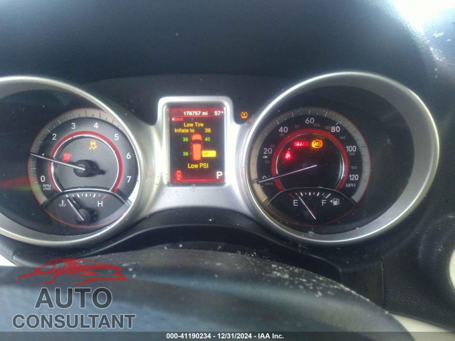 DODGE JOURNEY 2017 - 3C4PDCAB9HT545326