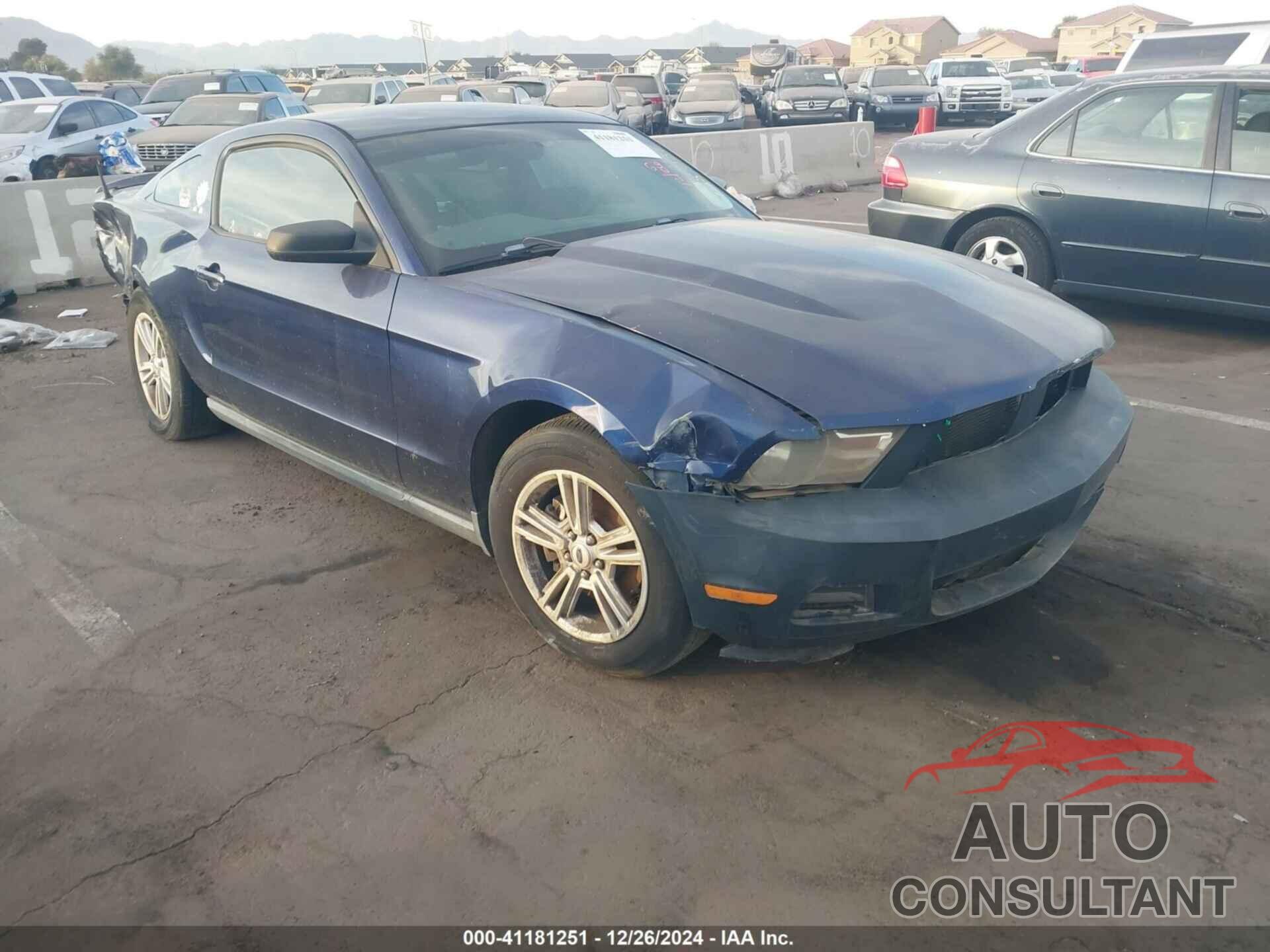 FORD MUSTANG 2012 - 1ZVBP8AM7C5251722