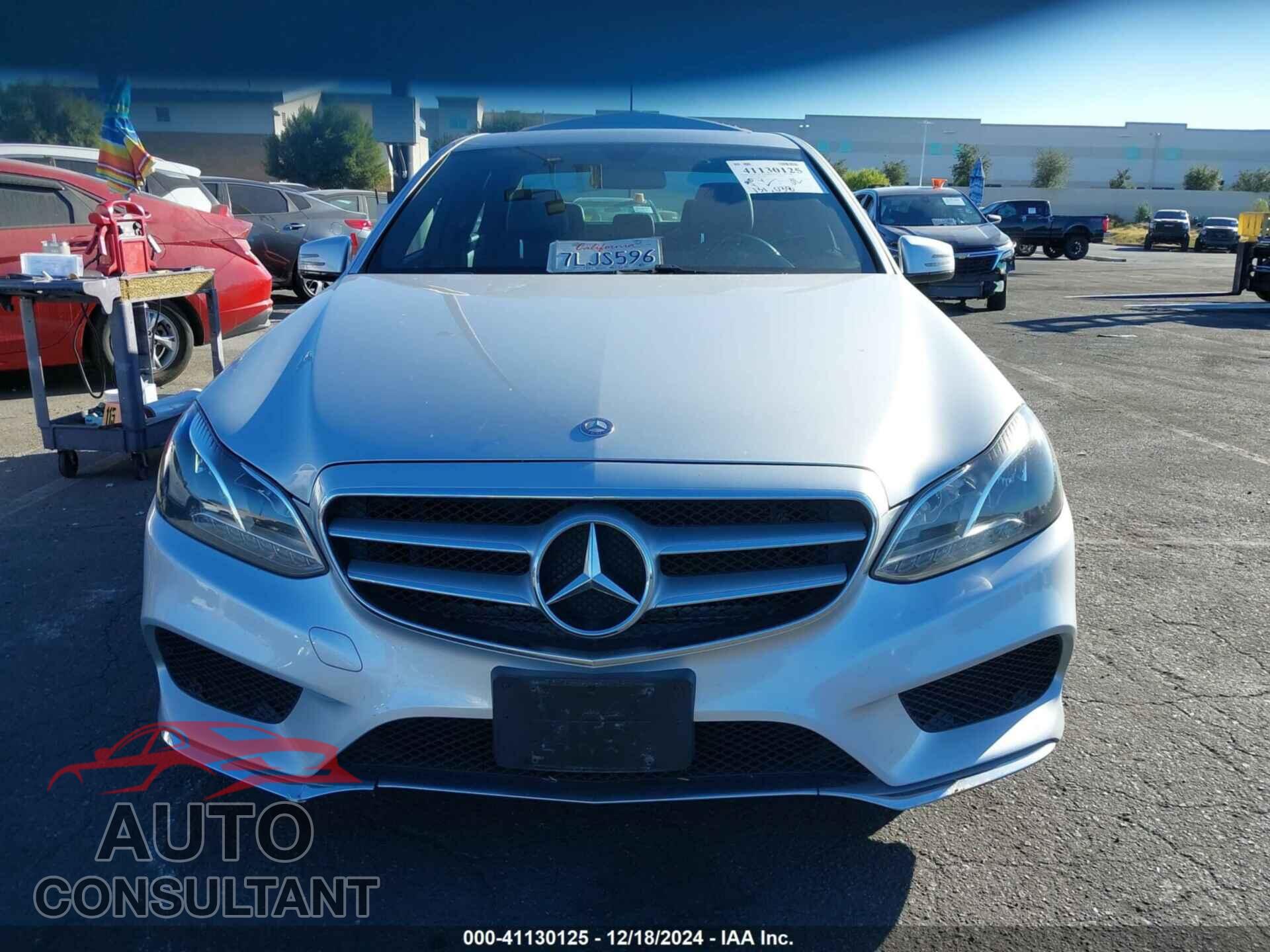 MERCEDES-BENZ E 350 2015 - WDDHF5KB6FB124564