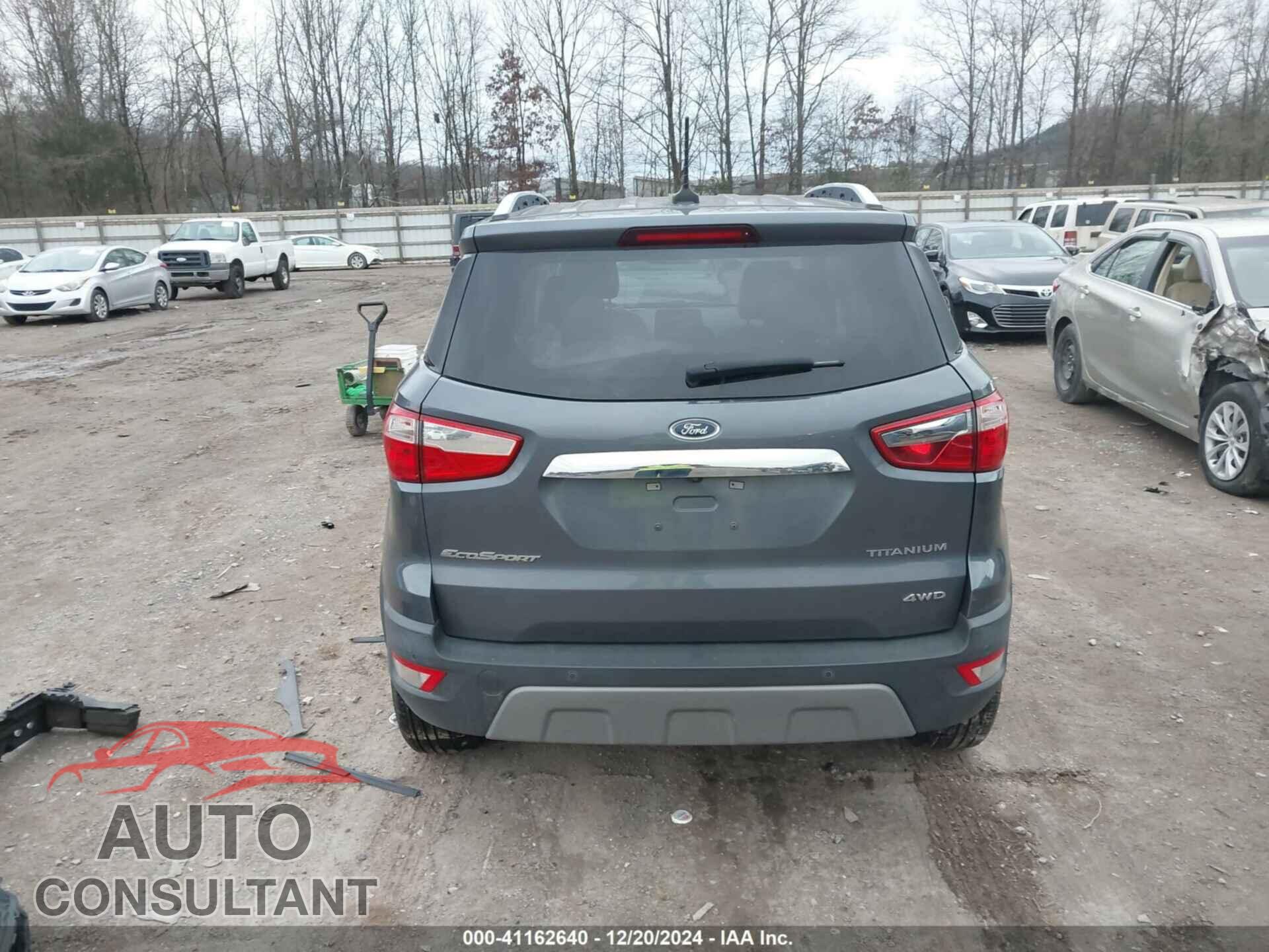 FORD ECOSPORT 2019 - MAJ6S3KL7KC260755