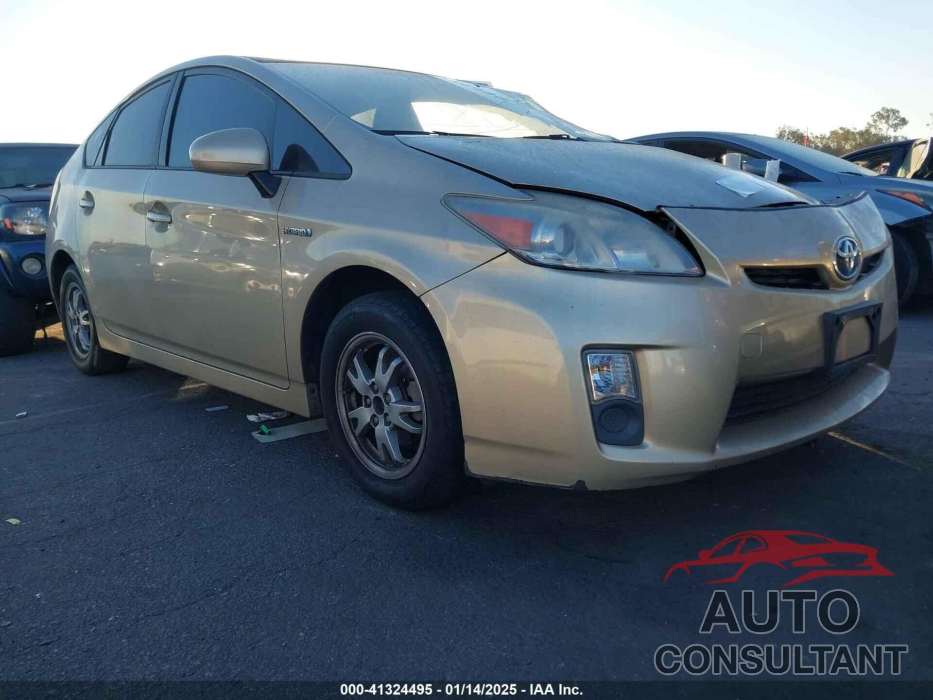 TOYOTA PRIUS 2010 - JTDKN3DU1A0050707